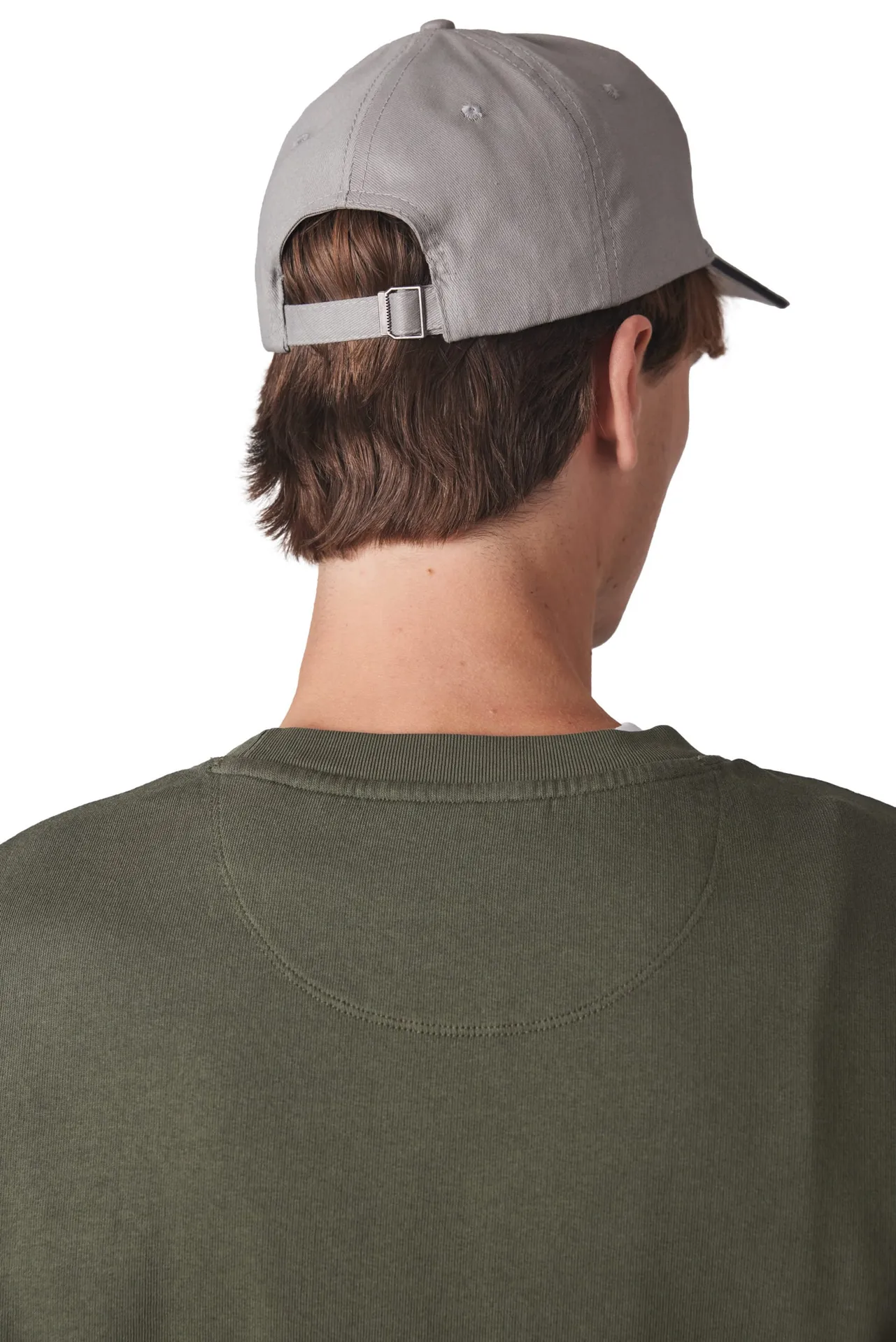 6-Panel-Kappe mit Kontrast-Sandwichschirm