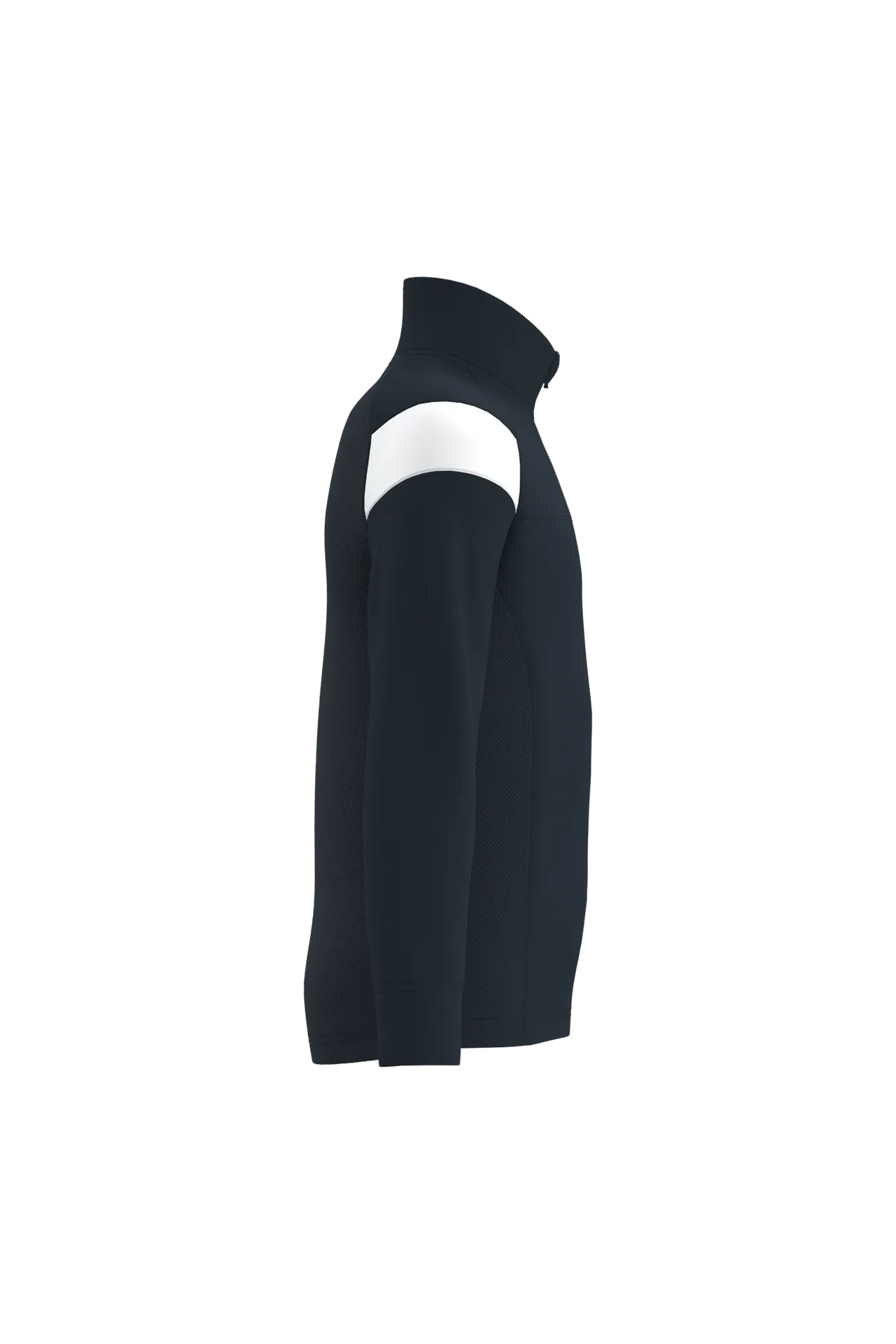 Kinder Trainings-Sweatshirt mit 1/4 Reißverschluss