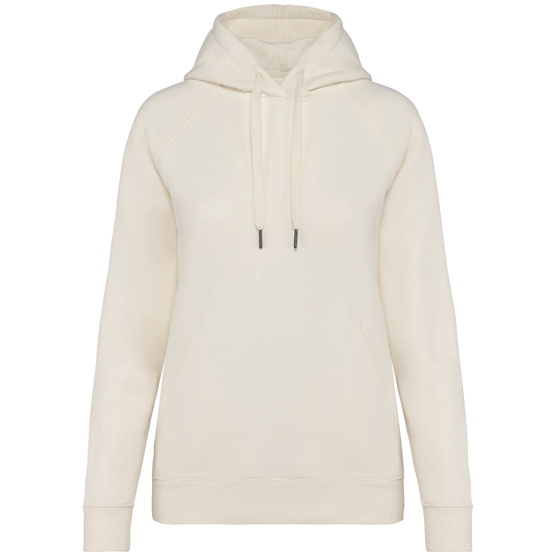Umweltfreundliches Damen Kapuzensweatshirt Raglan