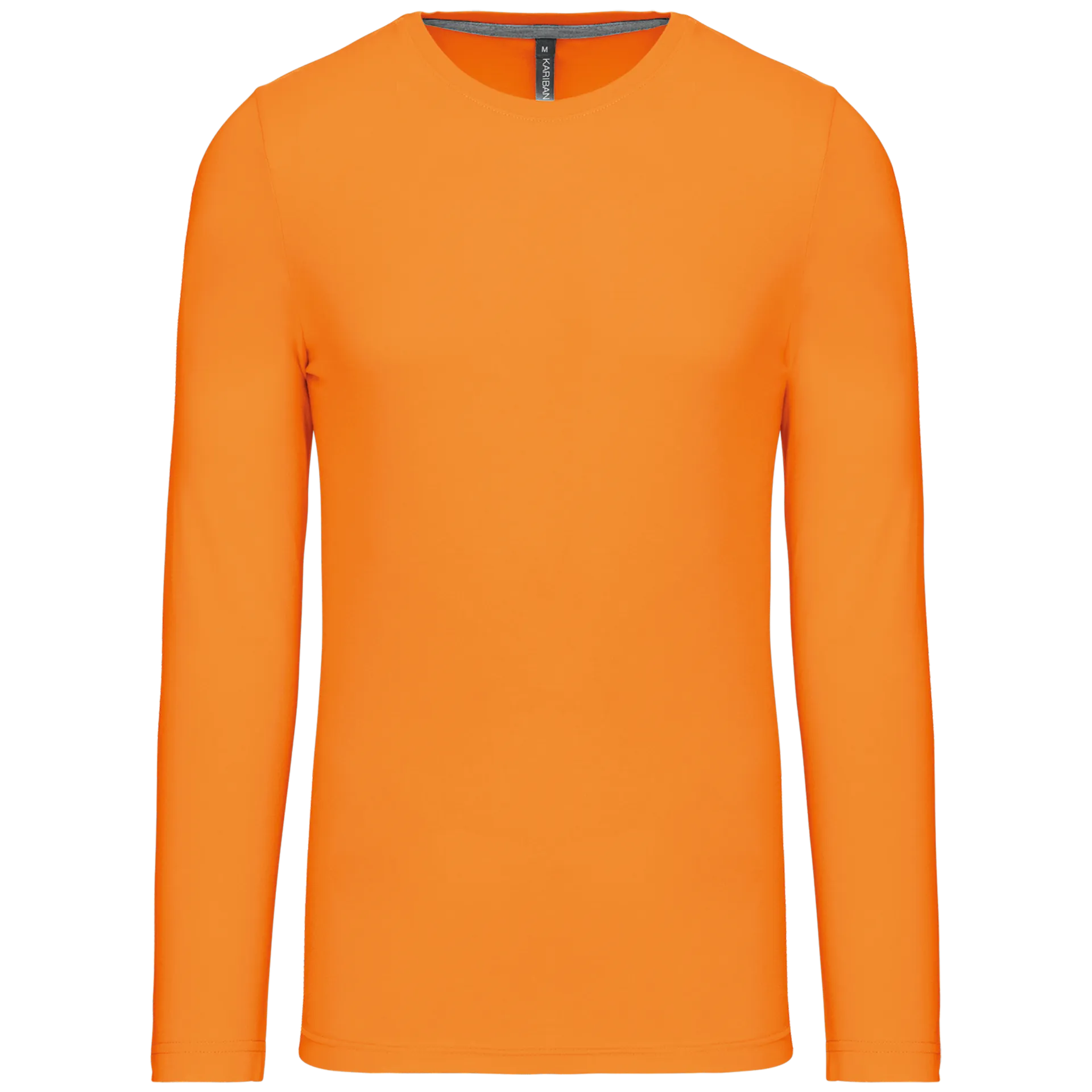 Herren Langarm-T-Shirt Rundhalsausschnitt