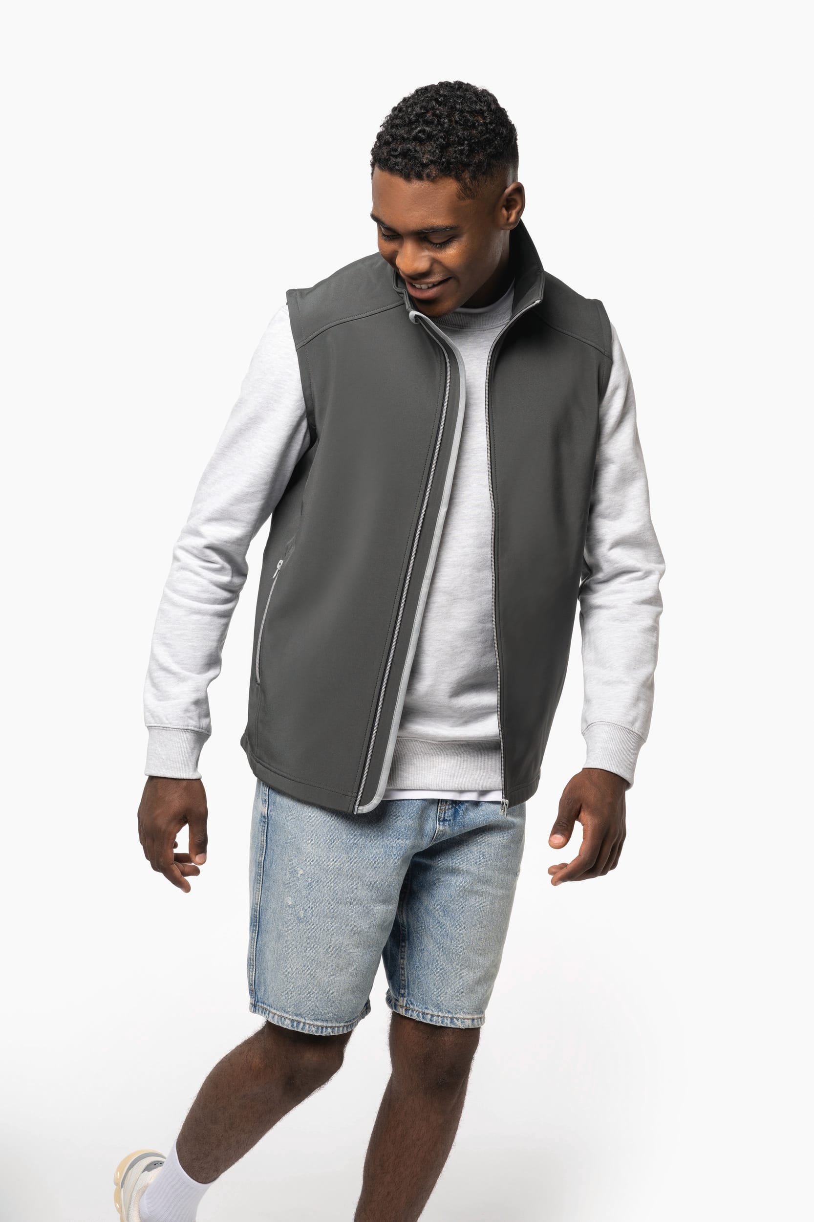 Zweilagiger Softshell-Bodywarmer