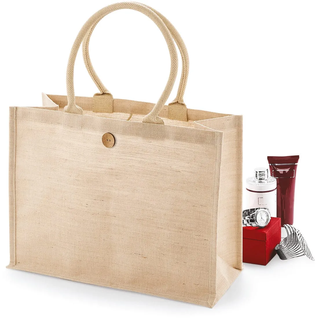 Baumwoll-Jute Shopper
