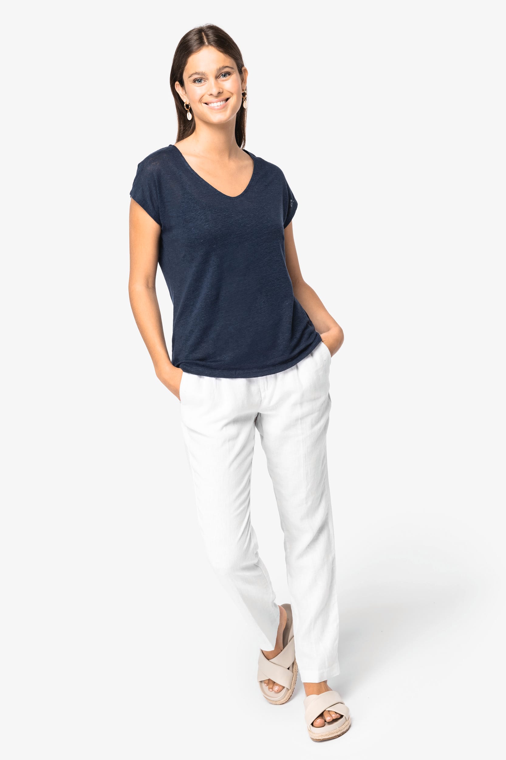 Leinenhose für Damen