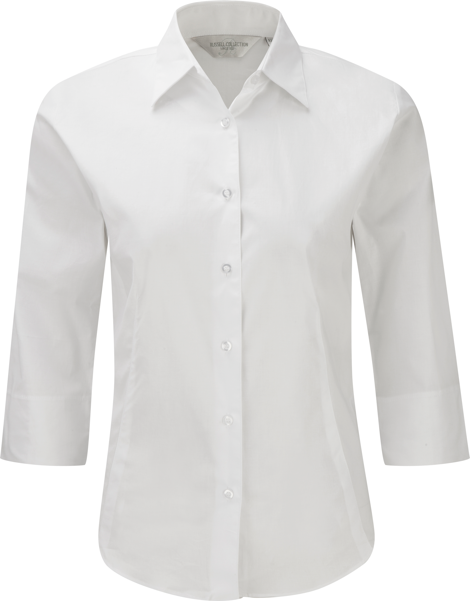 Ladies' 3/4 Sleeve Easy Care Fitted Shirt