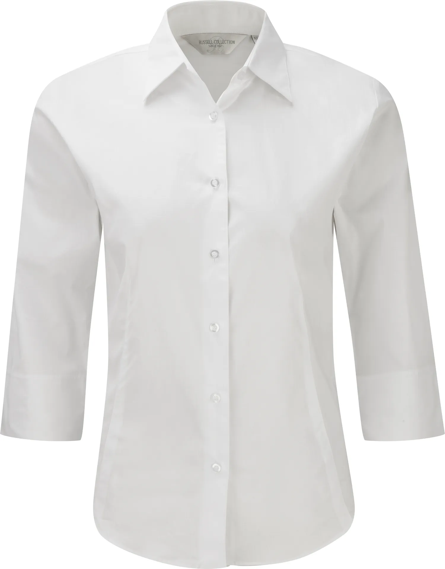 Ladies' 3/4 Sleeve Easy Care Fitted Shirt