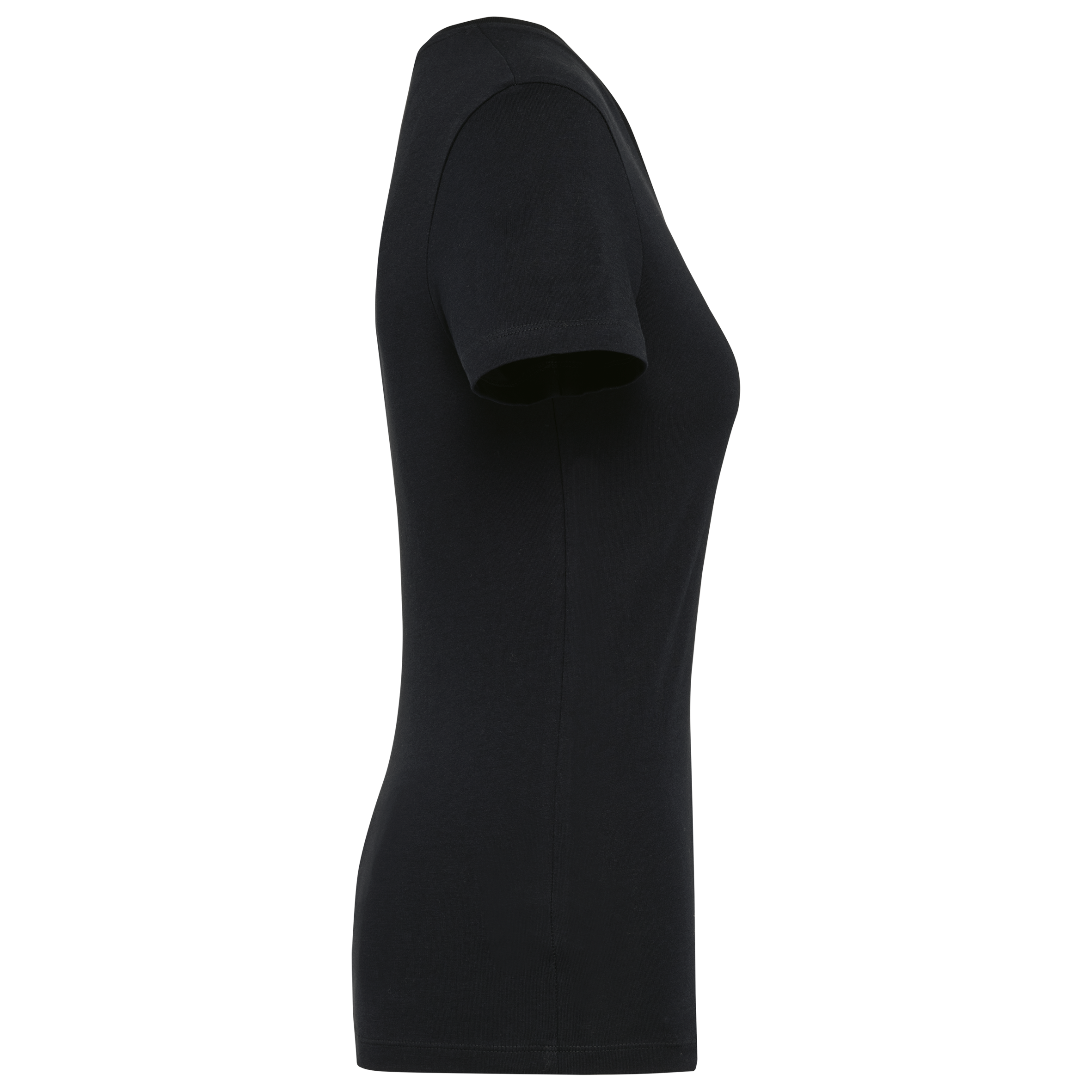 Supima® Damen-T-Shirt mit V-Ausschnitt und kurzen Ärmeln