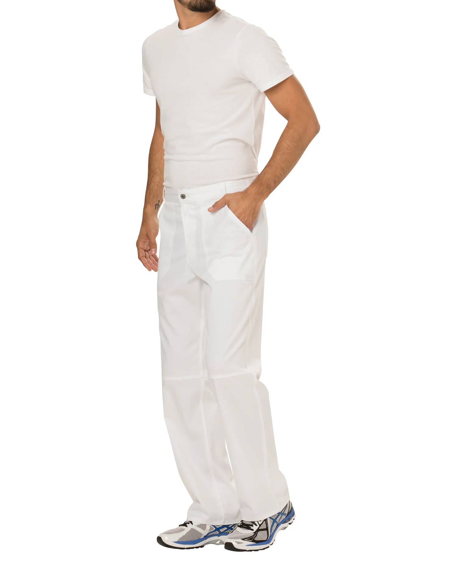 Herren-Cargohose mit Schlitz