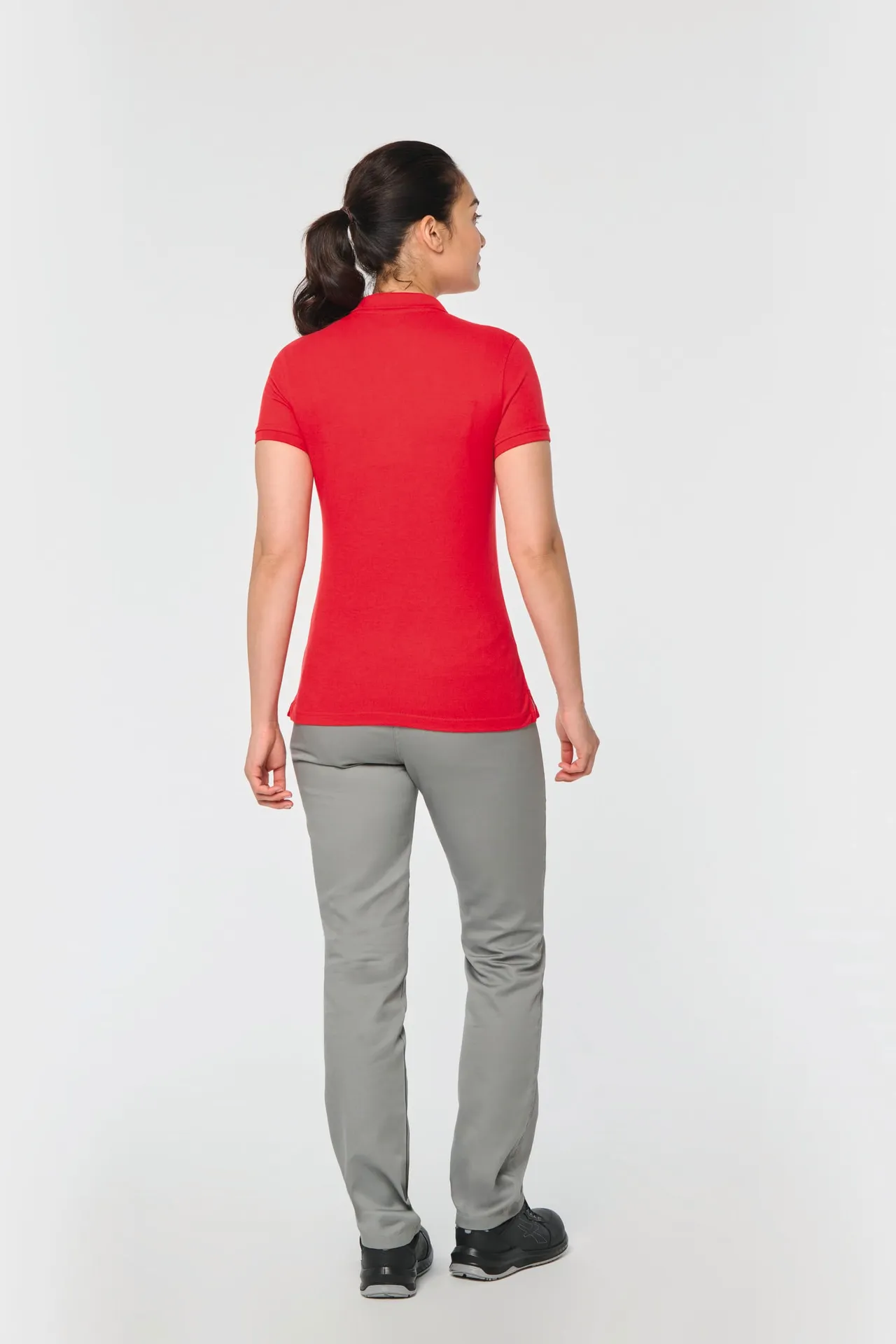 Kurzarm-Polohemd für Damen