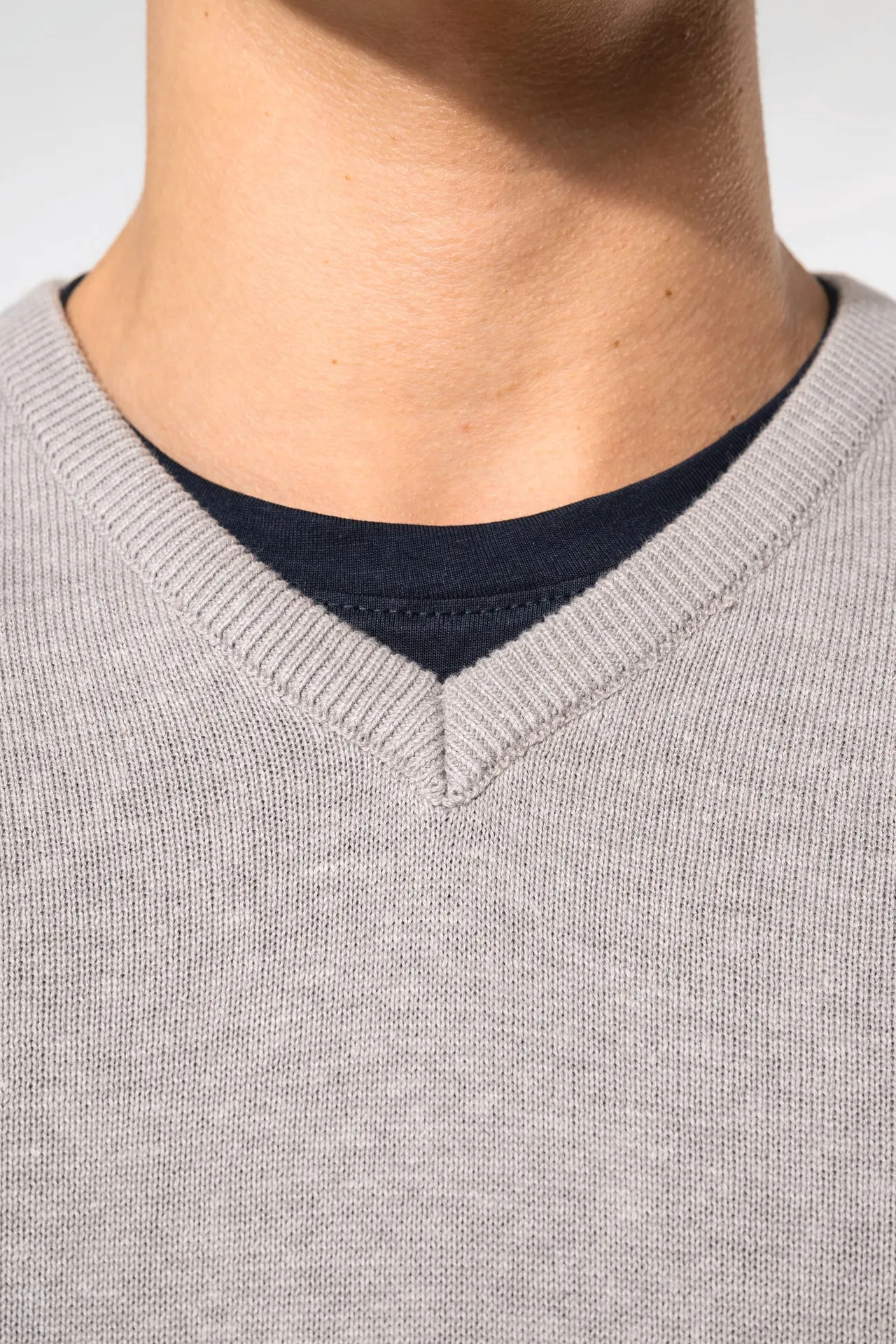 Herren pullunder v-ausschnitt