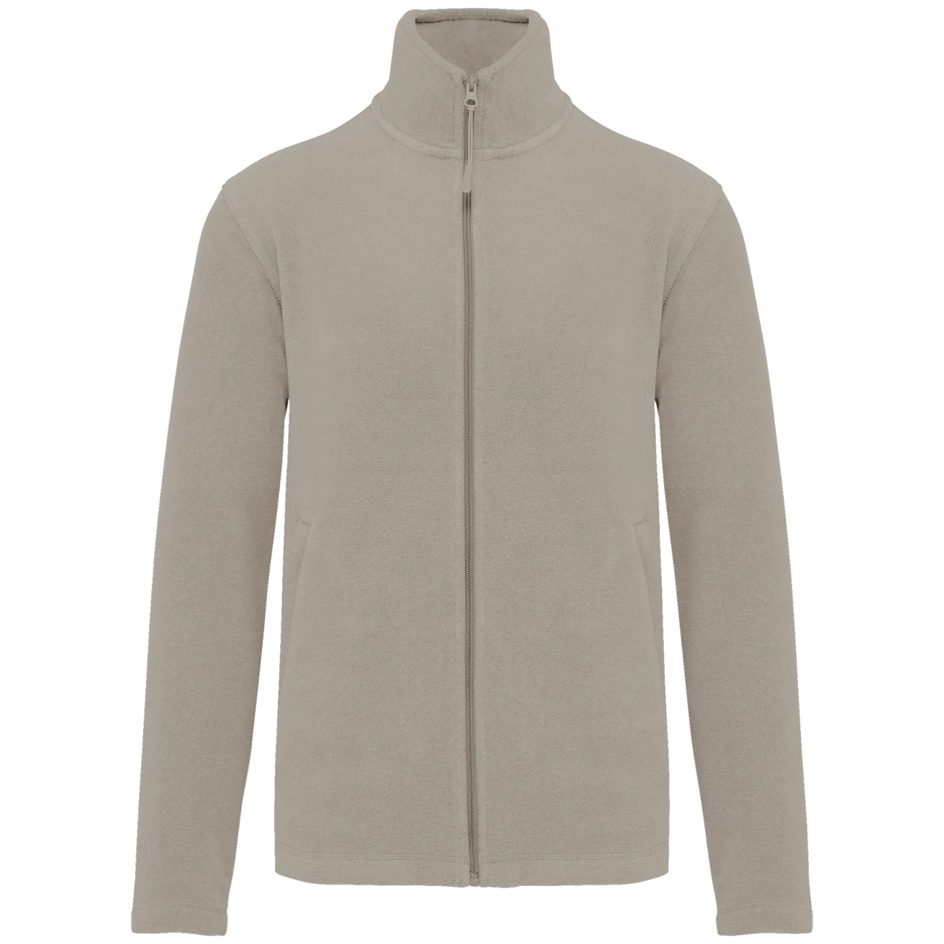 Mikrofleece-Jacke mit Reißverschluss für Herren