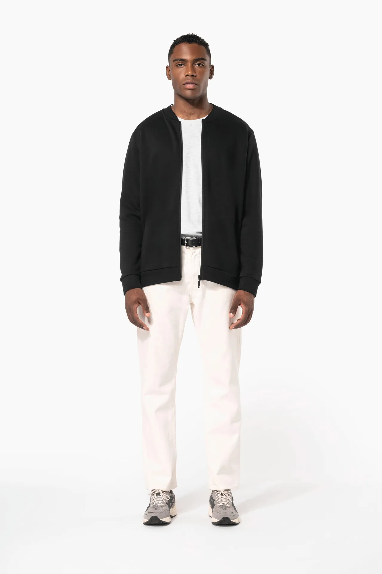 Sweatjacke mit Reißverschluss