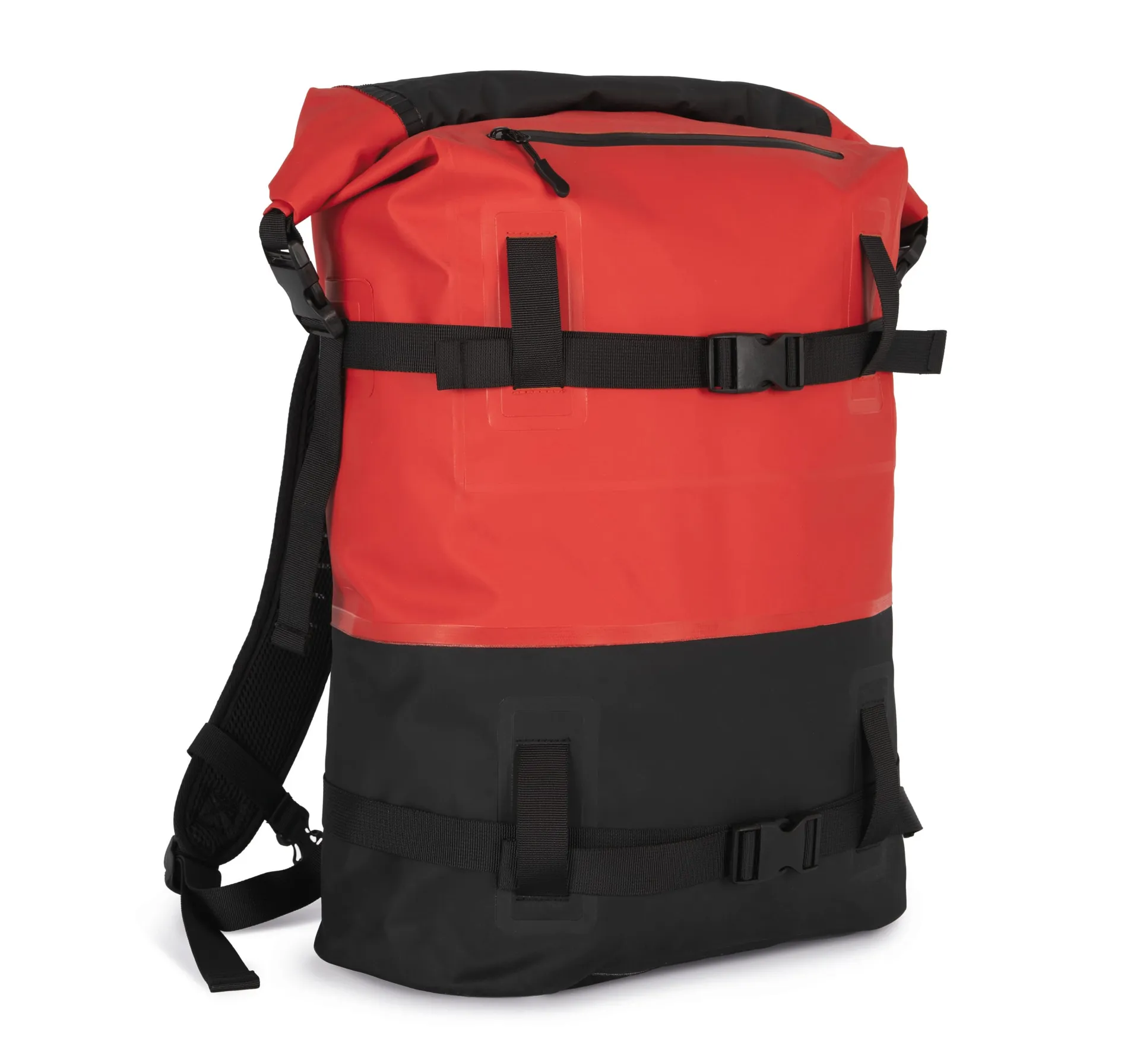 Wasserdichter Rucksack mit Kompressionsriemen