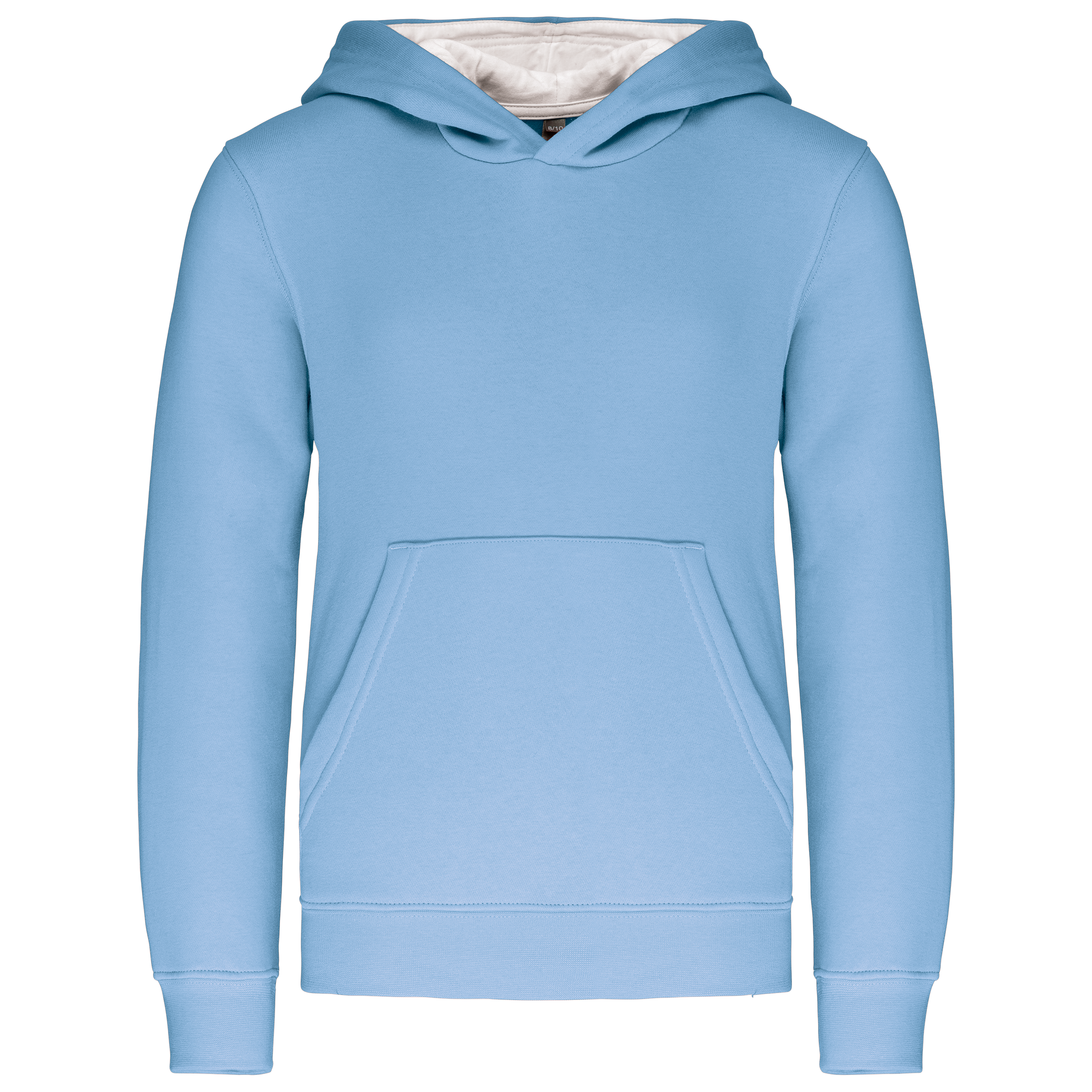 Kinder Kapuzenshirt Bicolor