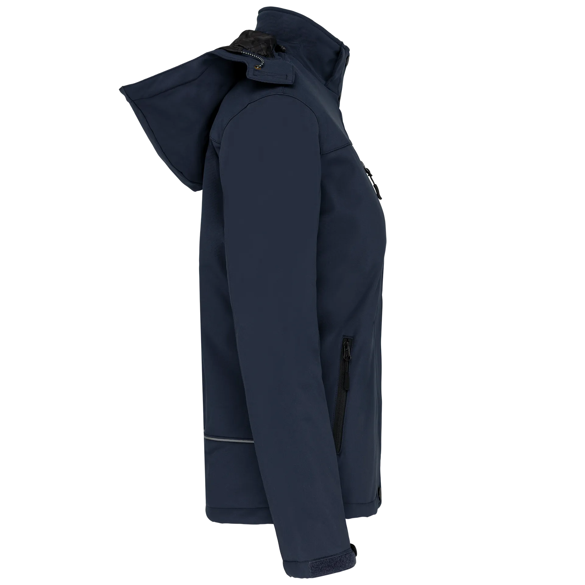 Damenparka Softshell wattiert mit Kapuze