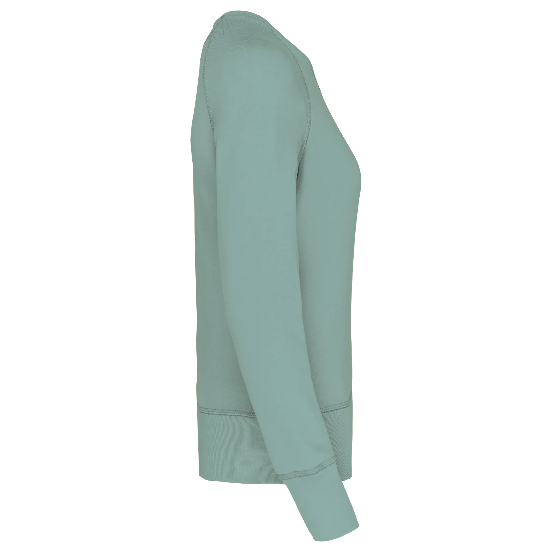 Damen Sweatshirt BIO-BAUMWOLLE Rundhalsausschnitt Raglanärmel