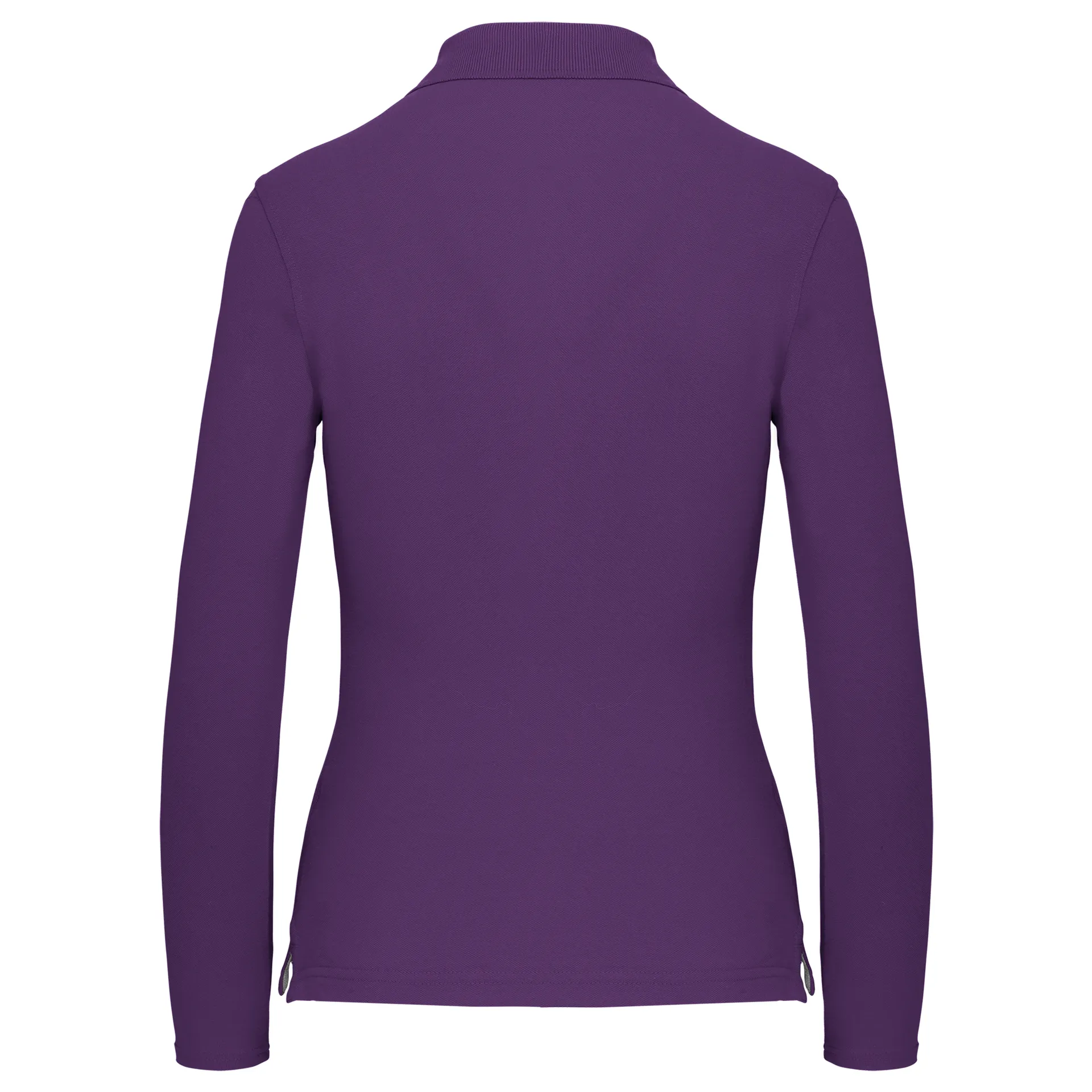 Damen Piqué Poloshirt Langarm