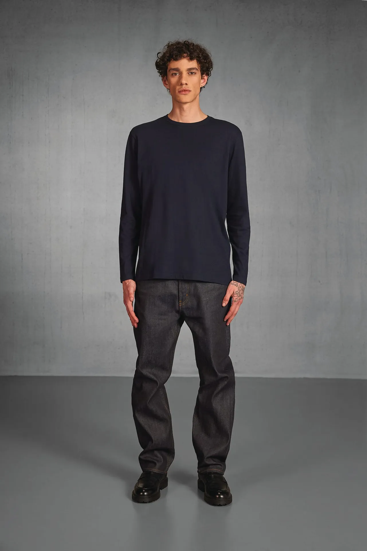 Herren-Langarmshirt #E190