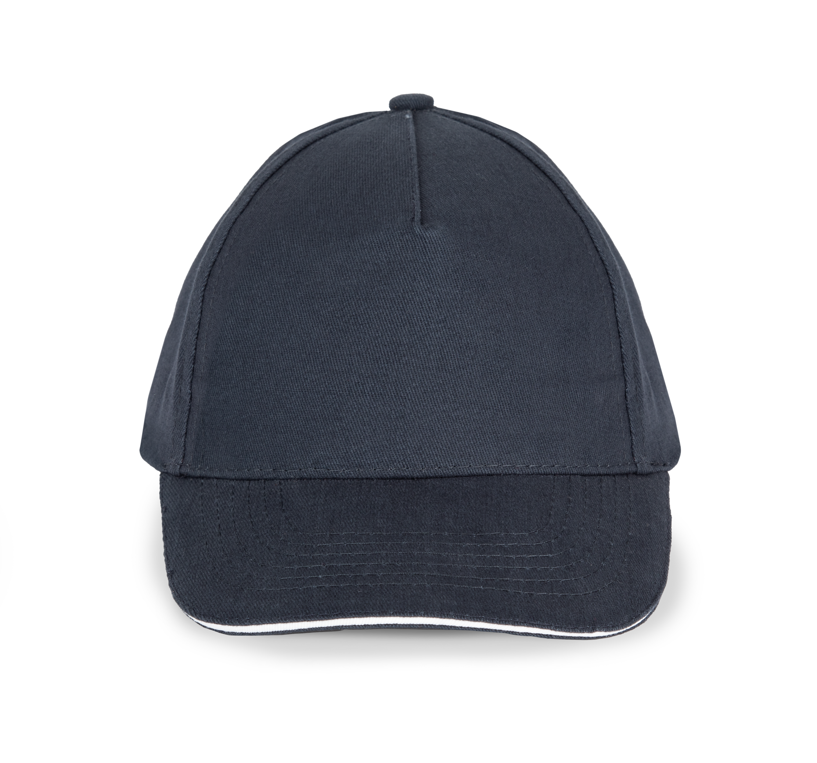 5-Panel Kinderkappe mit Kontrast-Sandwichschirm