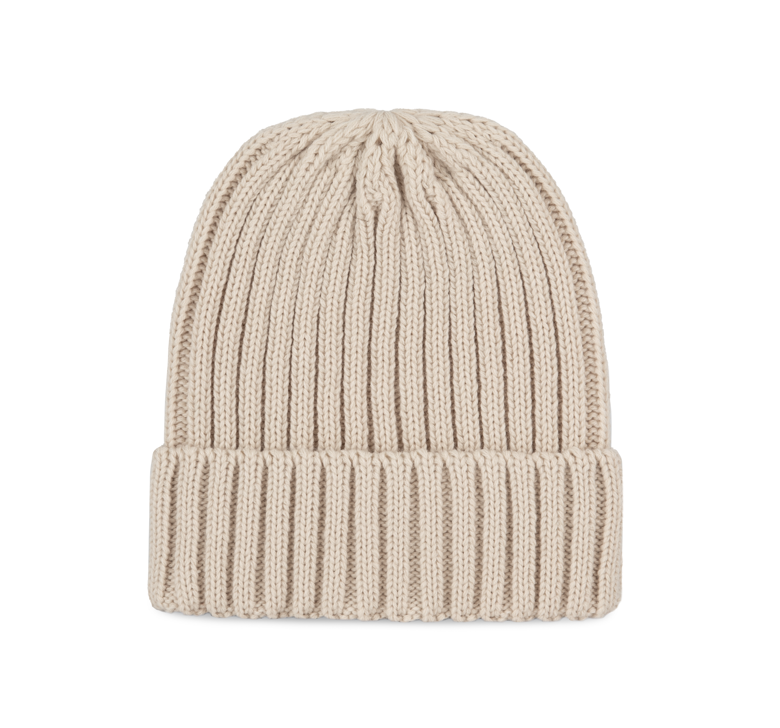 Mütze mit Doppelripp und Umschlag