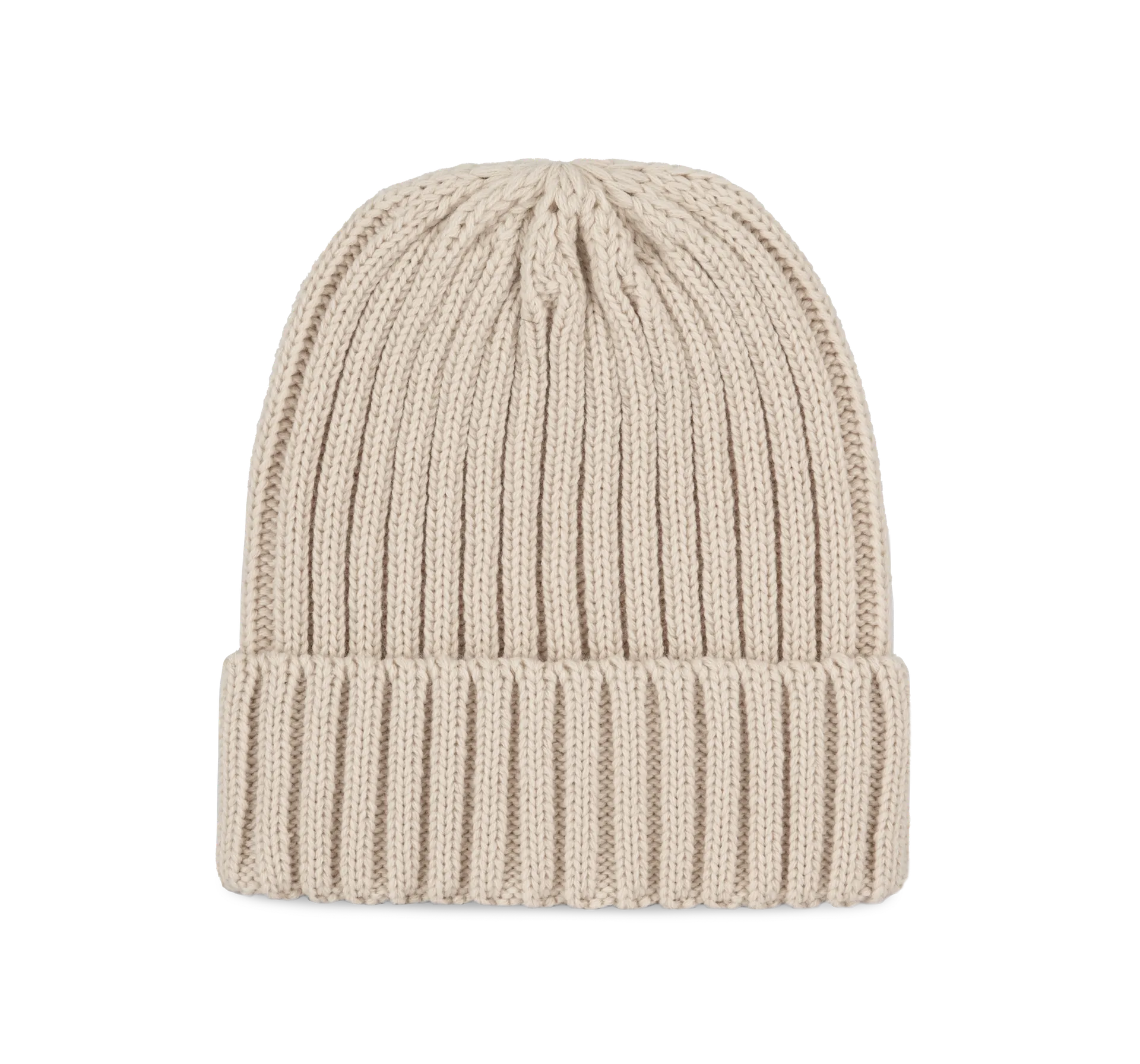 Mütze mit Doppelripp und Umschlag
