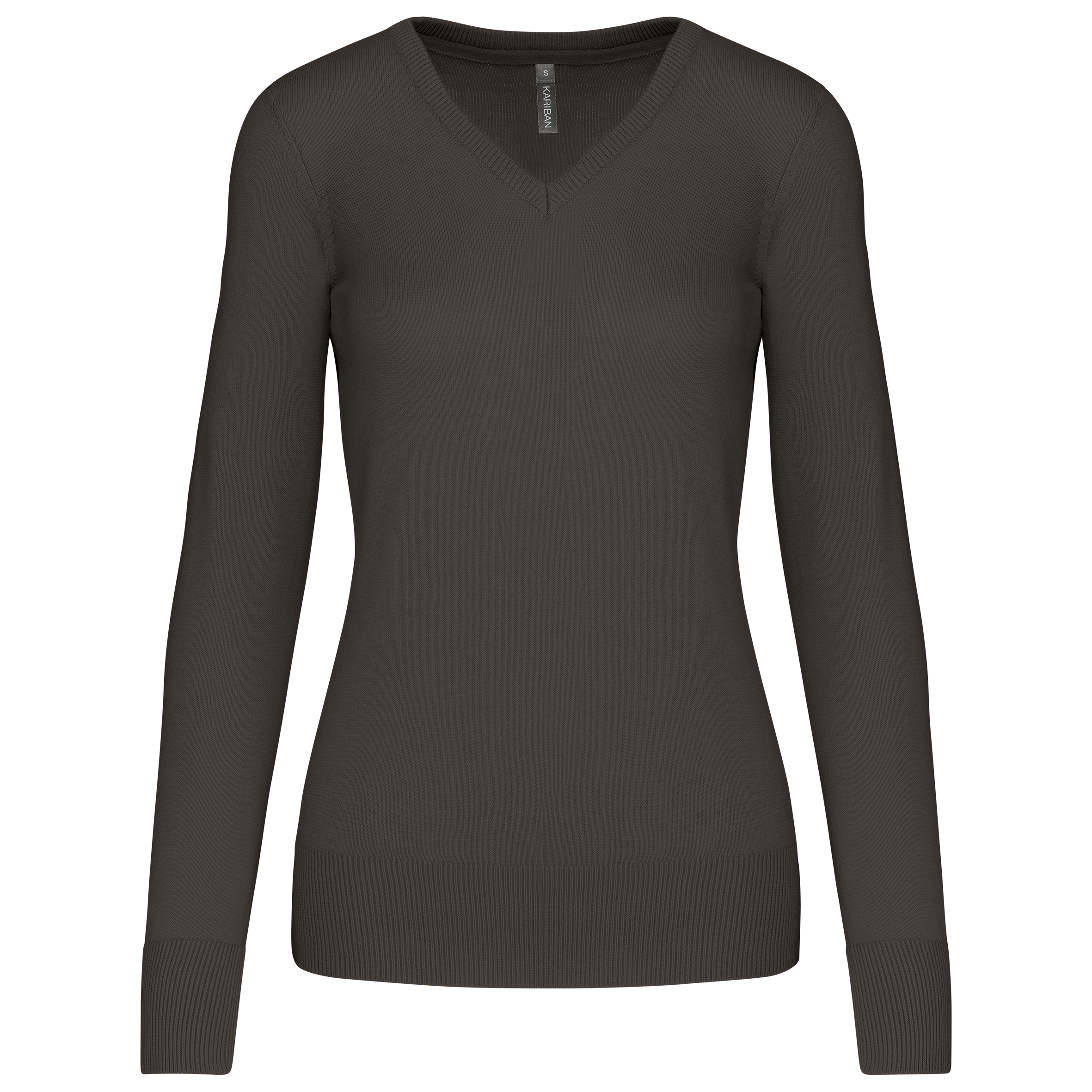 Damenpullover mit V-Ausschnitt