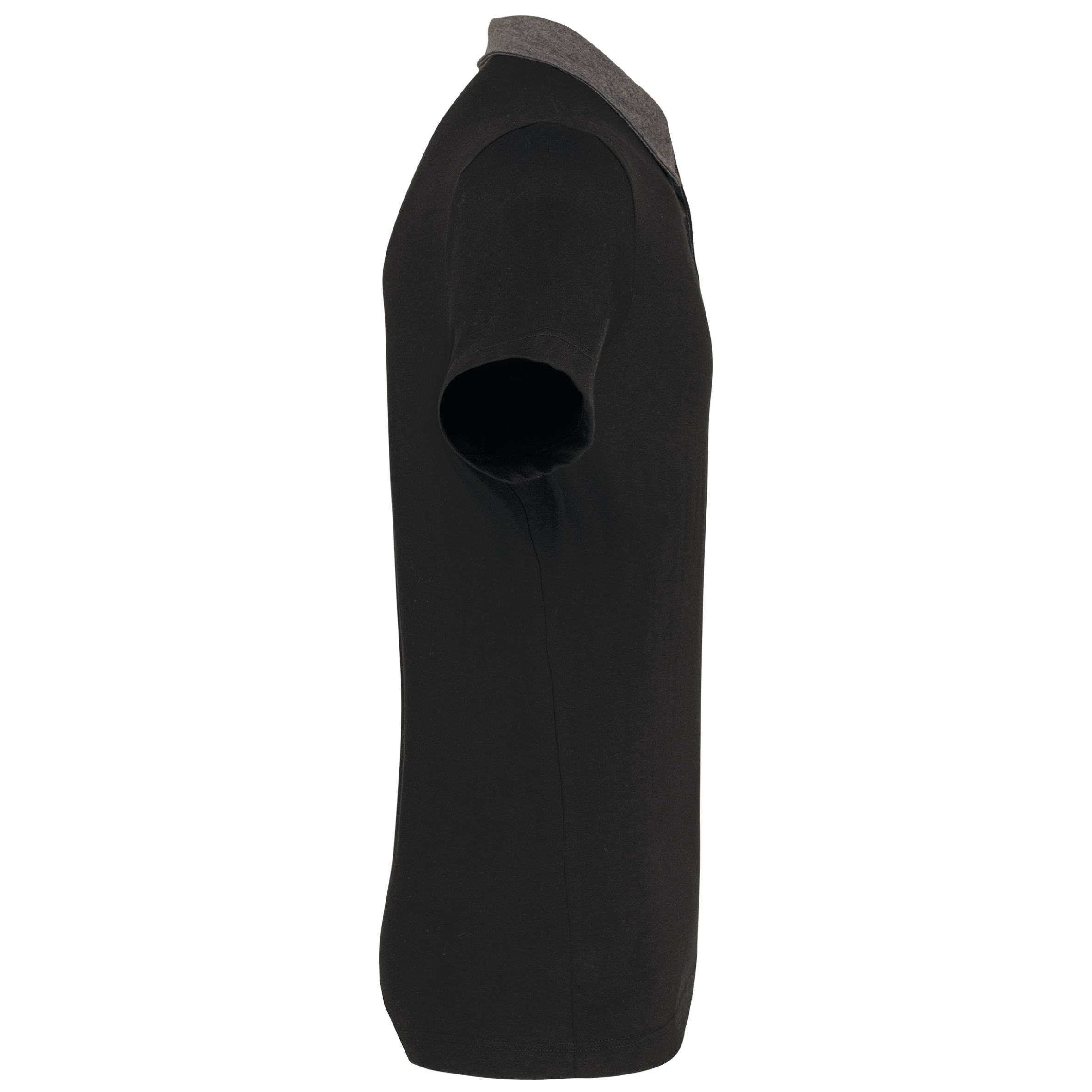 Zweifarbiges Jersey-Polohemd für Herren