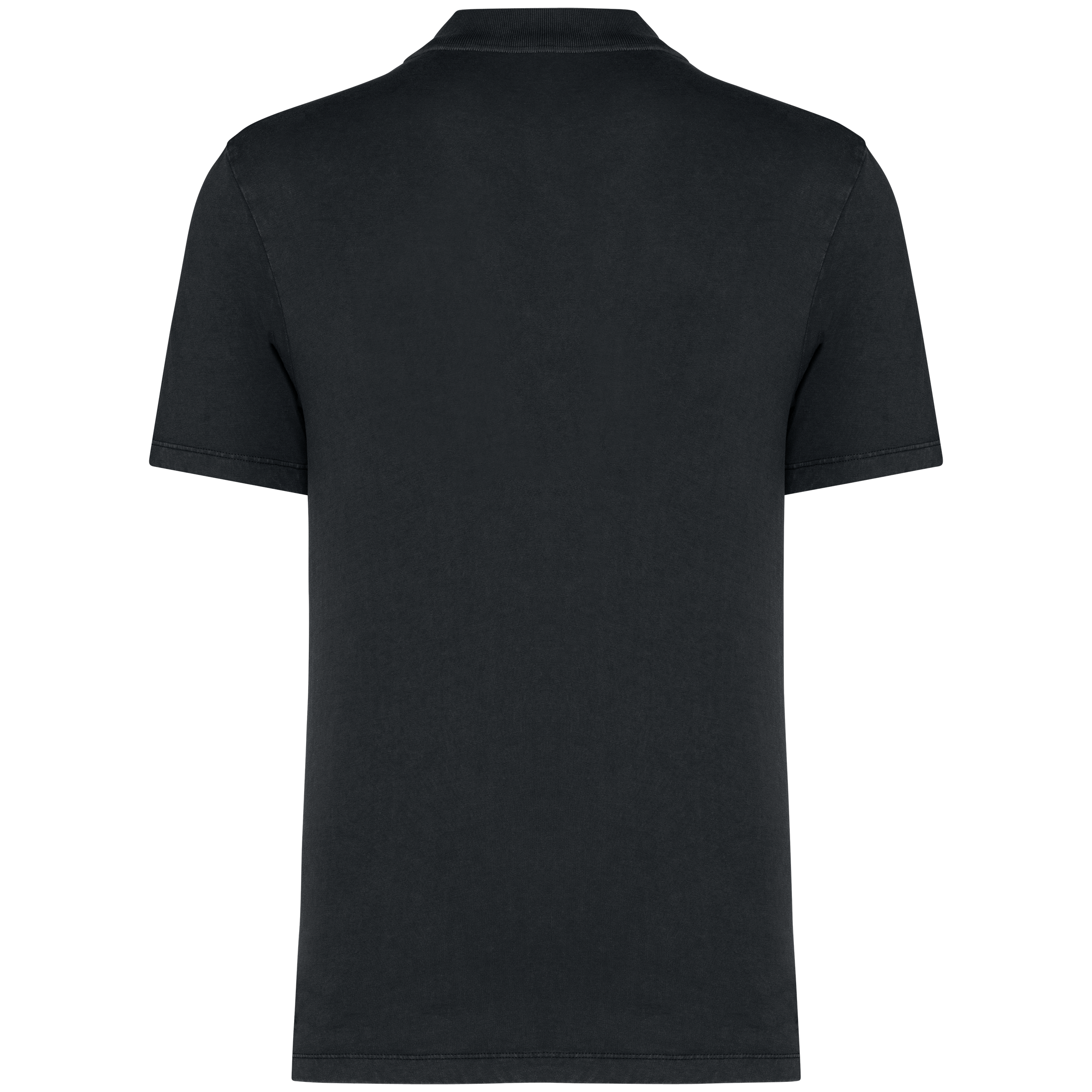 Umweltfreundliches ausgewaschenes Herren-Polohemd aus Jersey