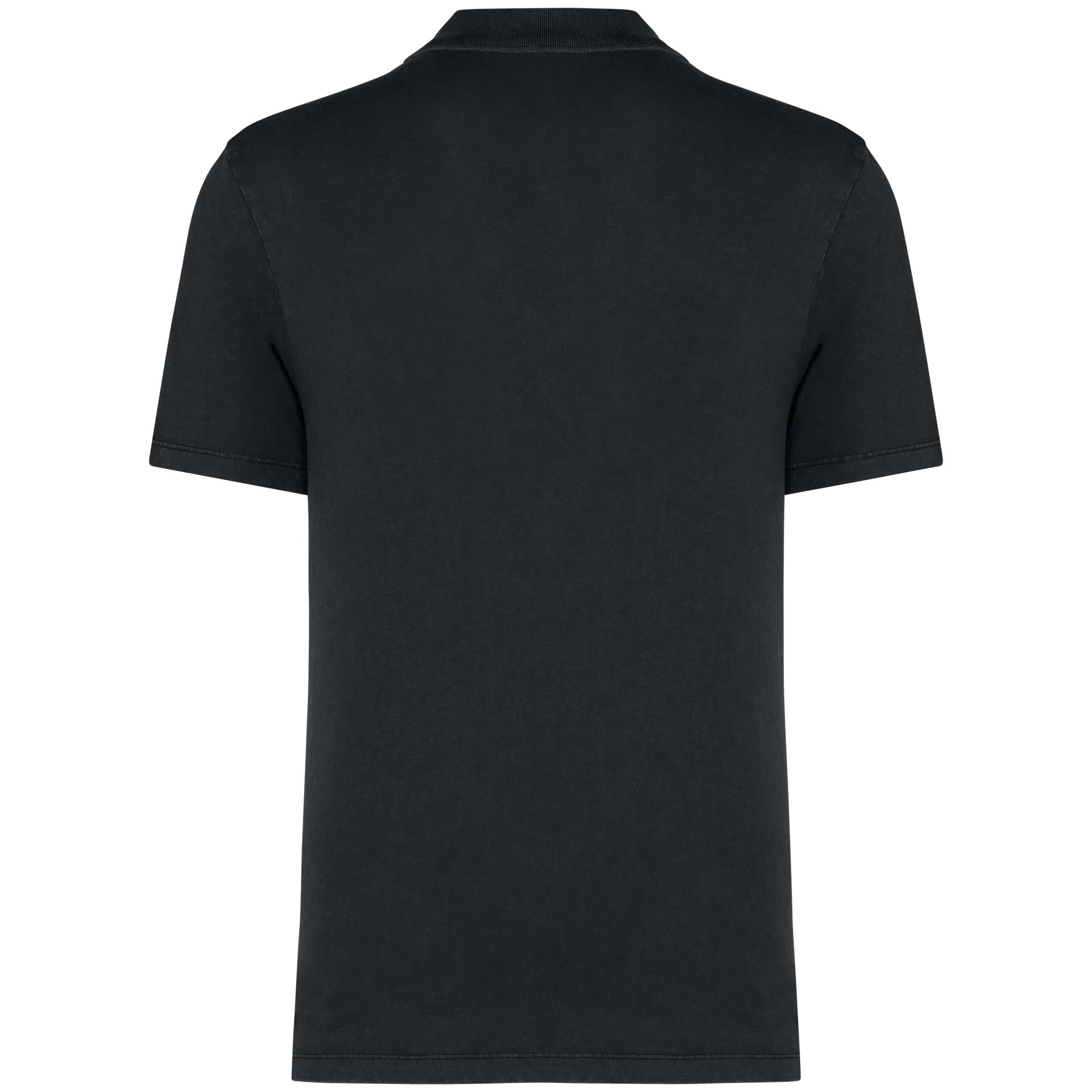 Umweltfreundliches ausgewaschenes Herren-Polohemd aus Jersey