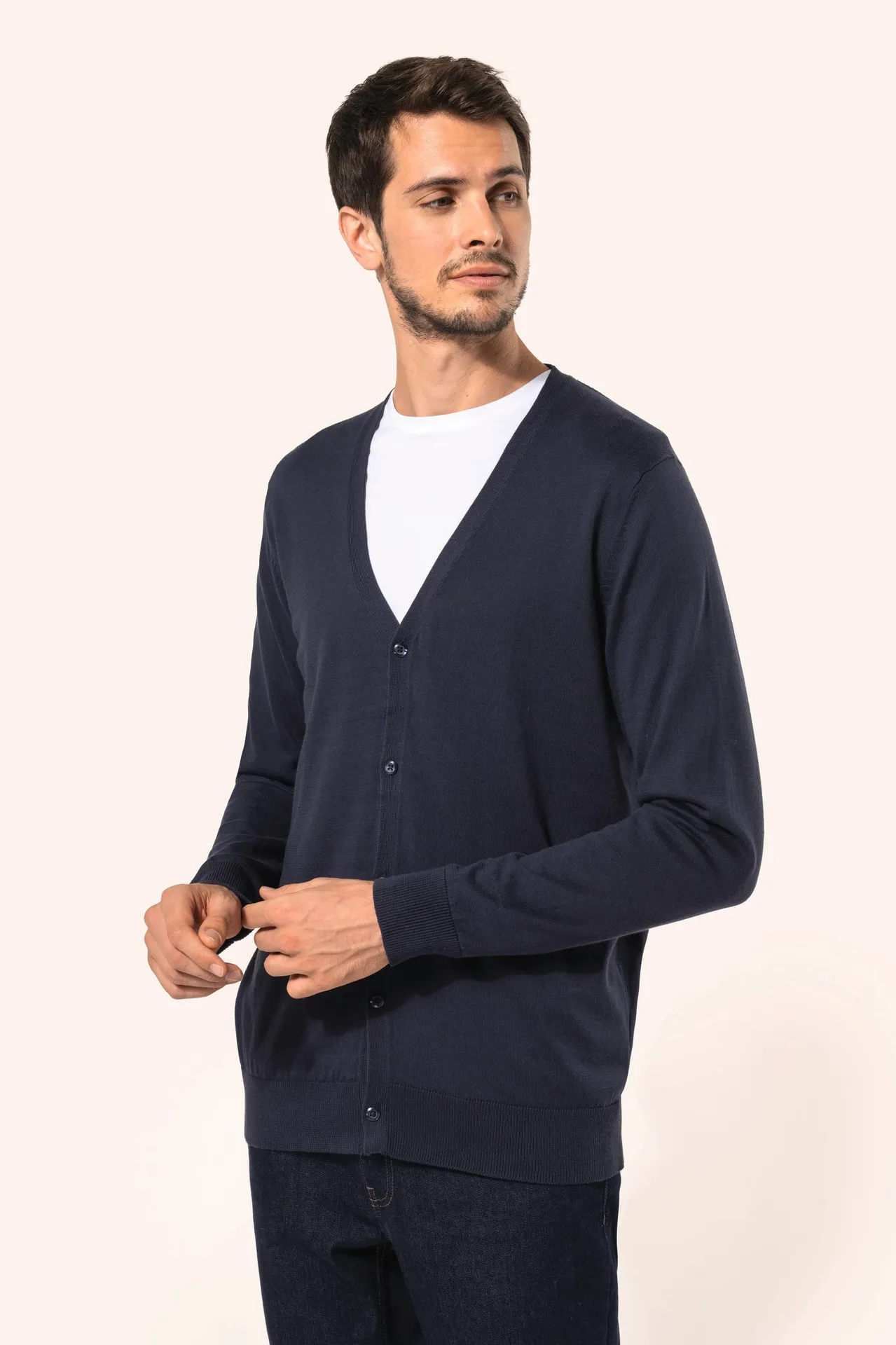Herren Supima® Cardigan