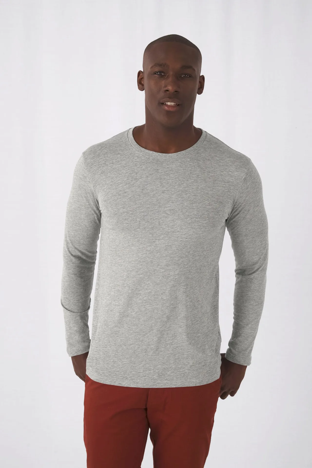 Men's organic Inspire long-sleeved T-shirt