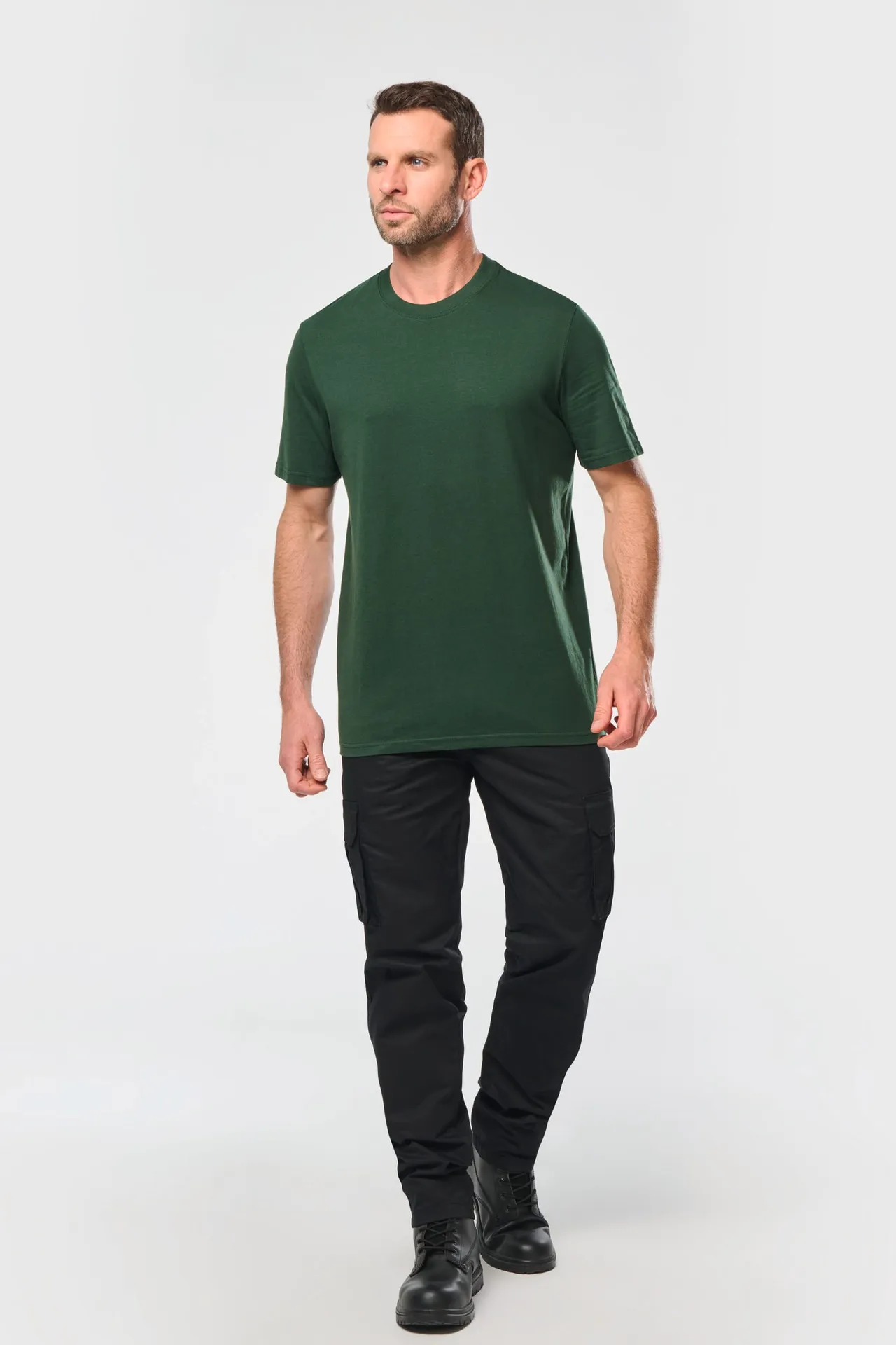 Umweltfreundliches Unisex-T-Shirt mit kurzen Ärmeln