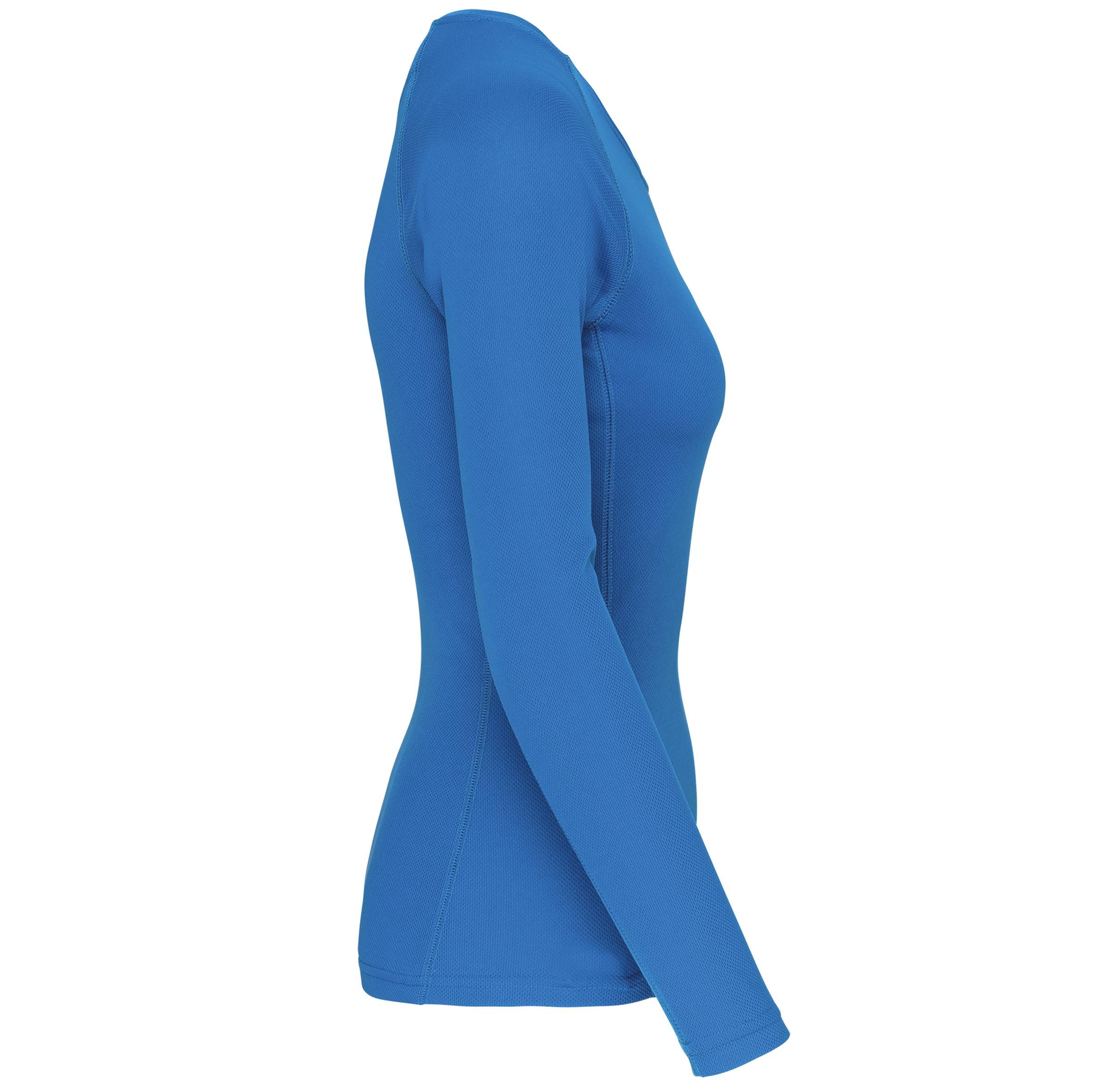 Damen Basic Sport Funktionsshirt Langarm
