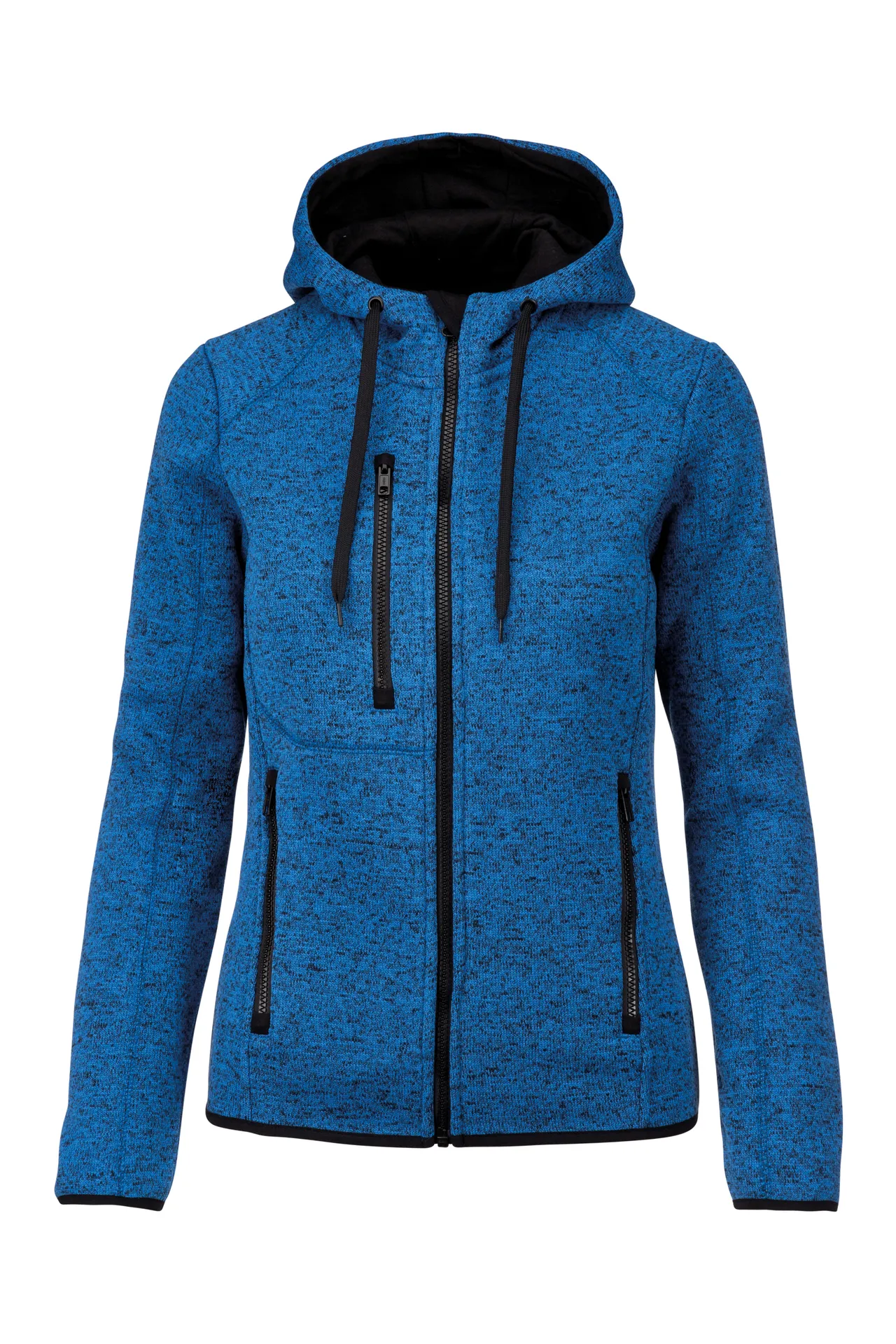 Damen-Hoodie aus Chiné