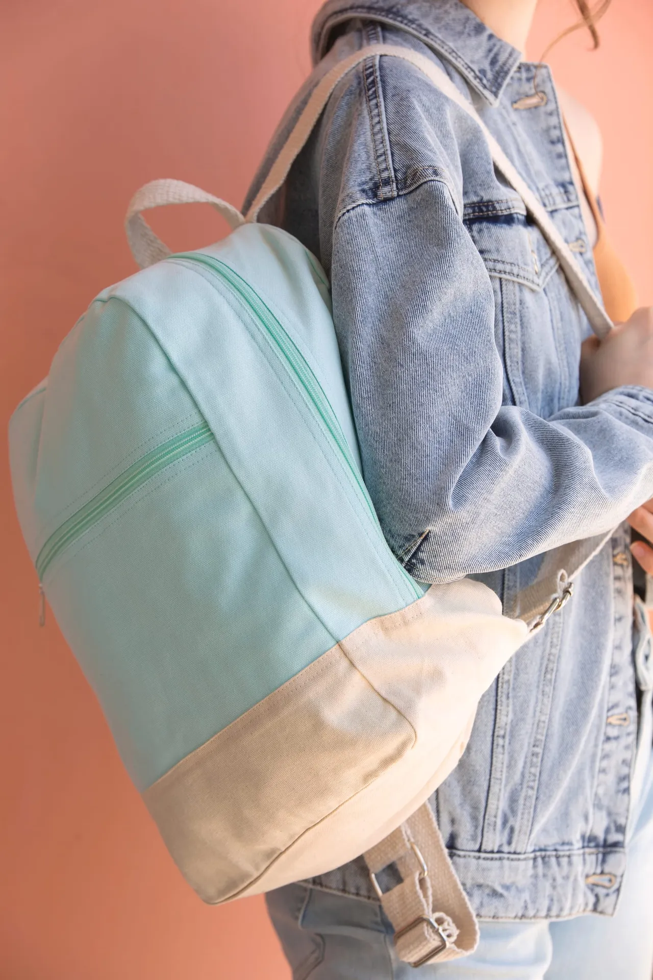 Recycelter Baumwoll-Rucksack