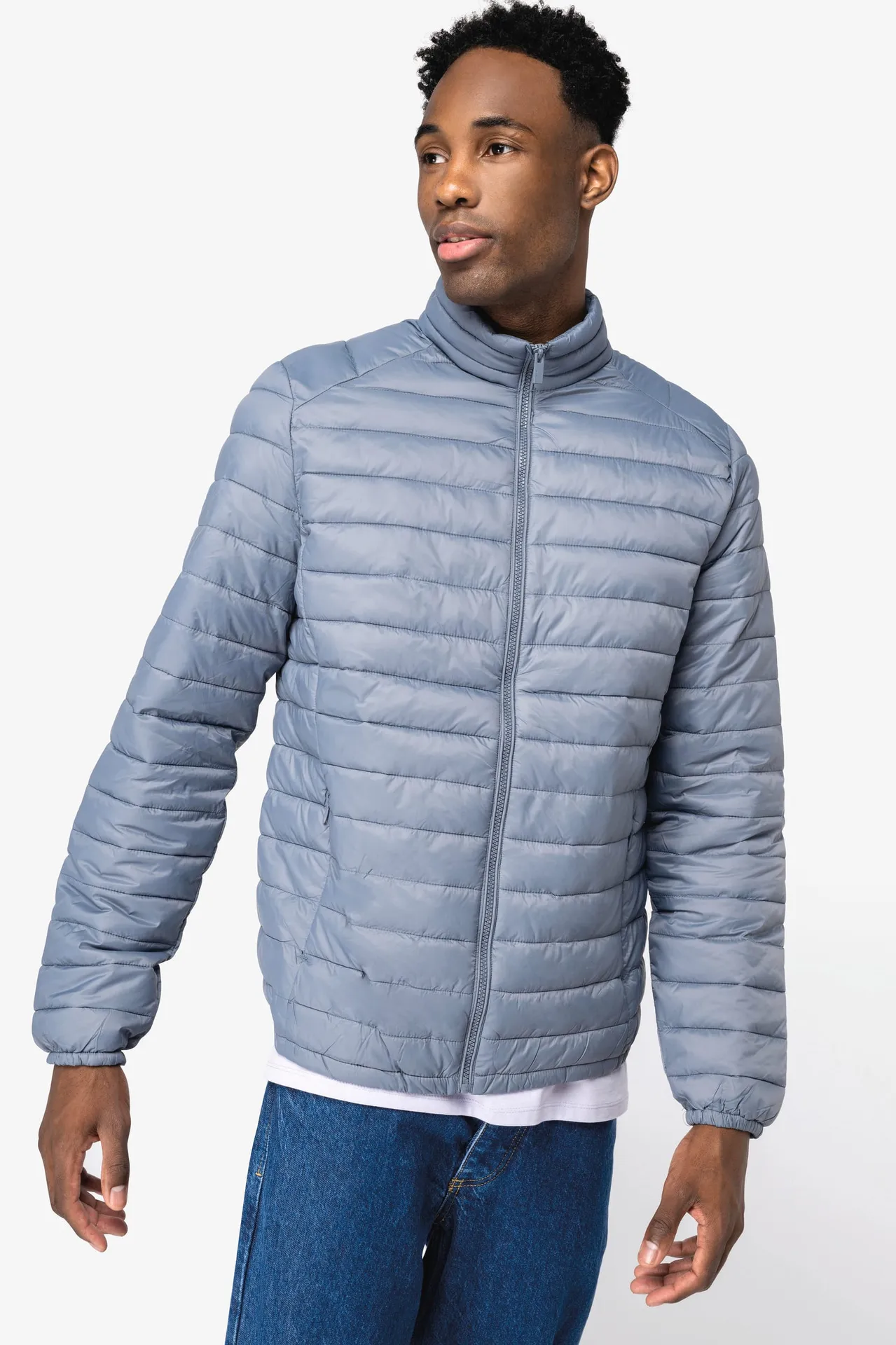 Leichte, umweltfreundliche Herren-Steppjacke
