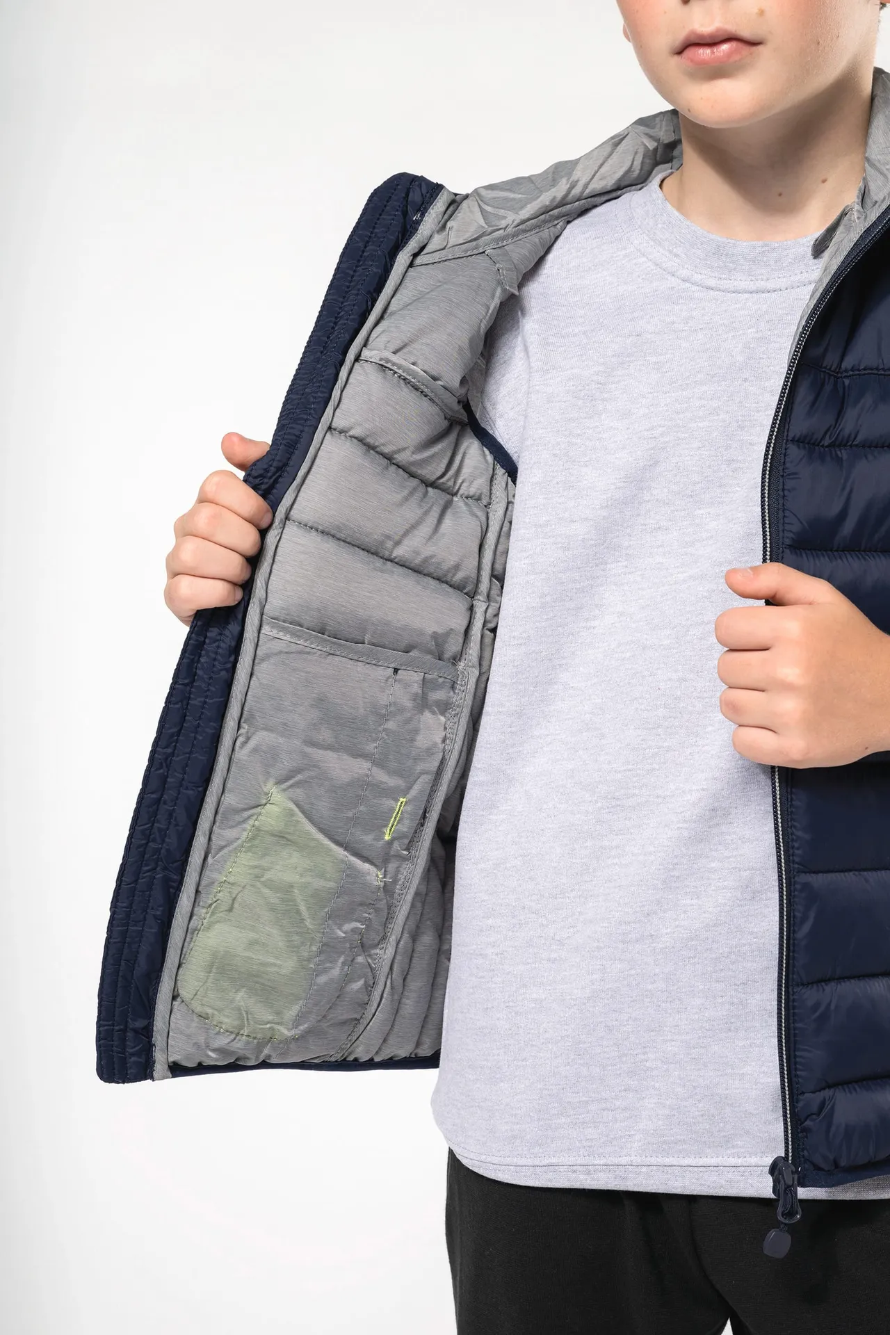 Bodywarmer mit Kapuze für Kinder