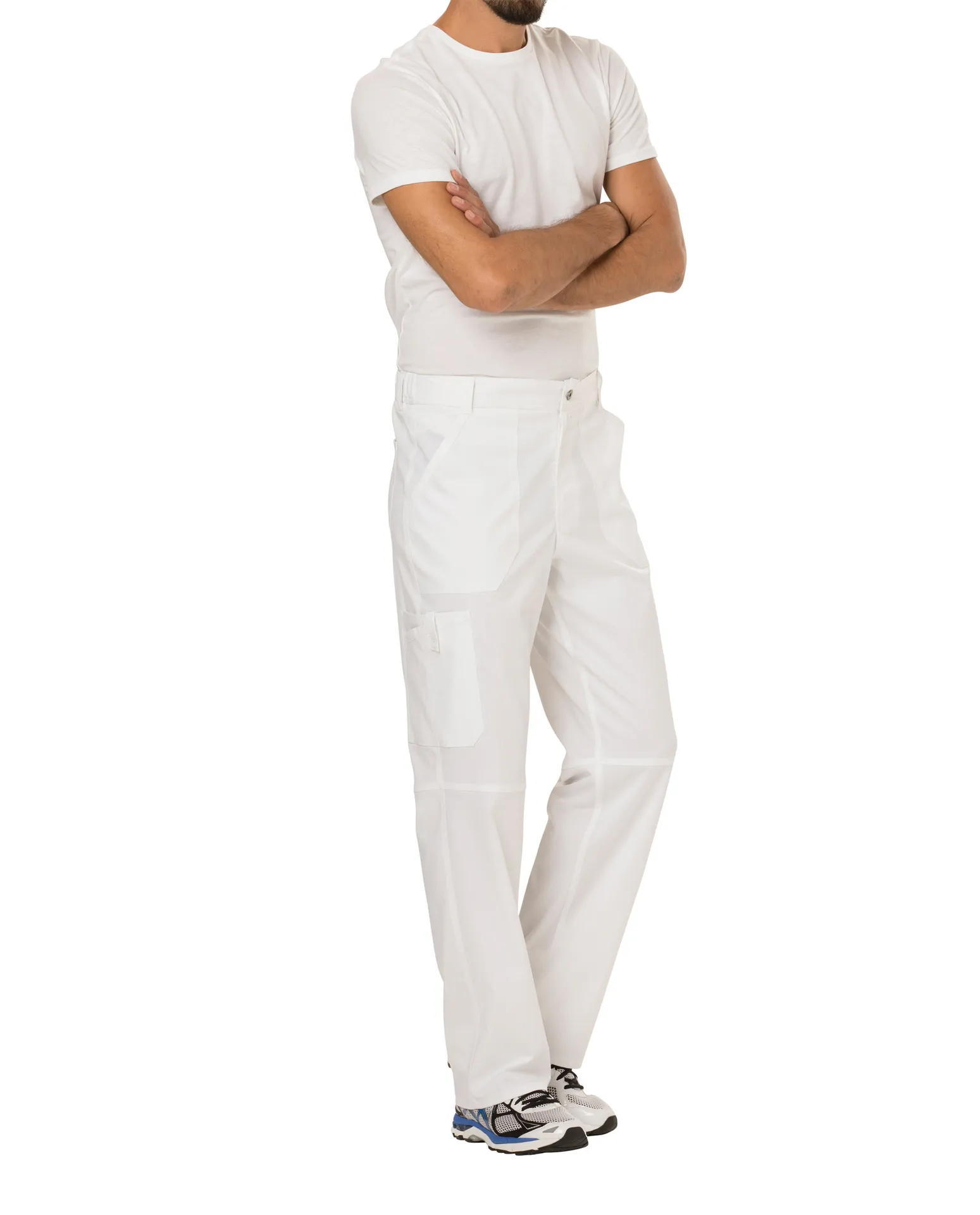 Herren-Cargohose mit Schlitz