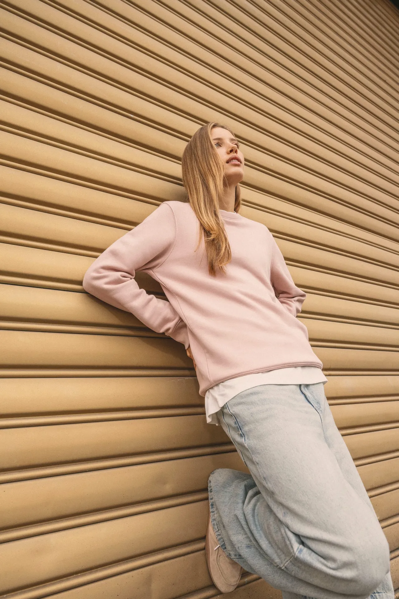 Umweltfreundliches Unisex-Sweatshirt mit Rundhalsausschnitt