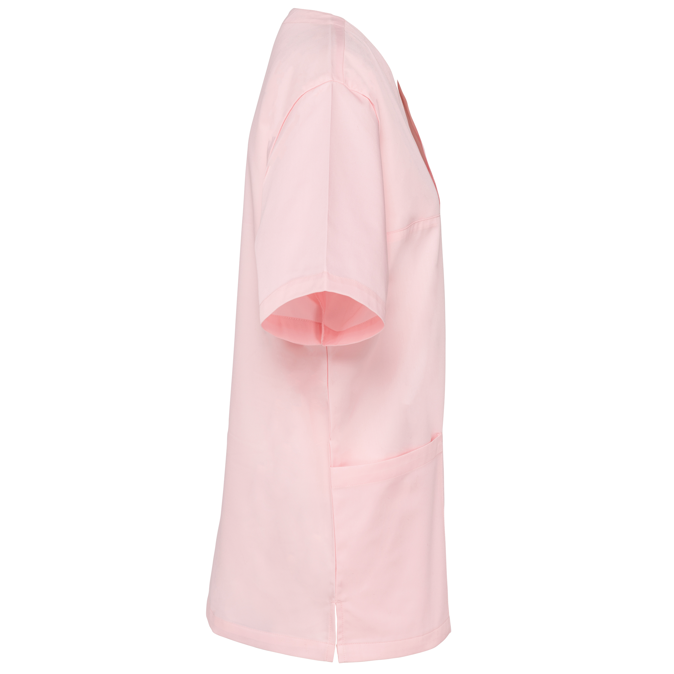 Kurzärmlige Unisex-Tunika aus Baumwollpolyester