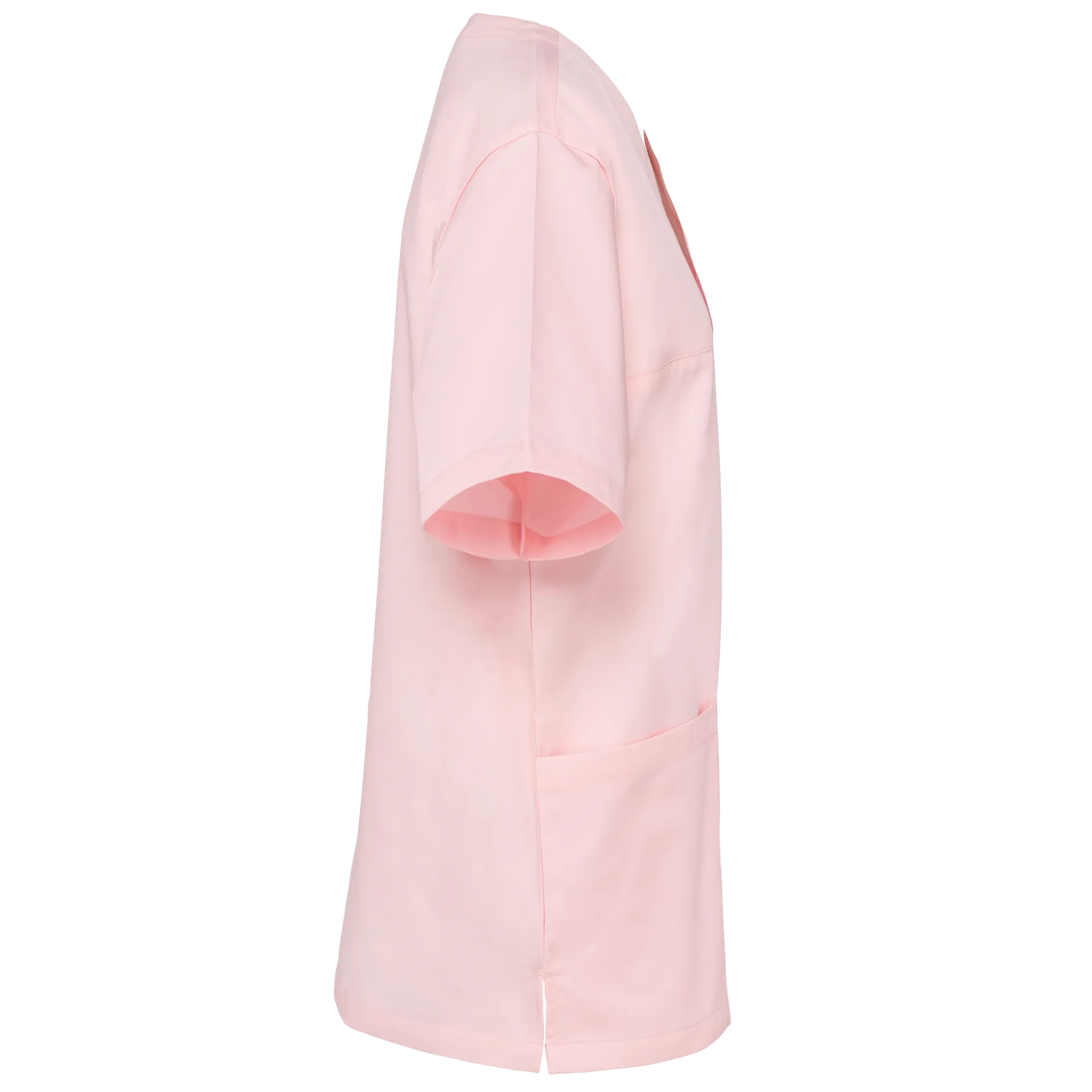 Kurzärmlige Unisex-Tunika aus Baumwollpolyester