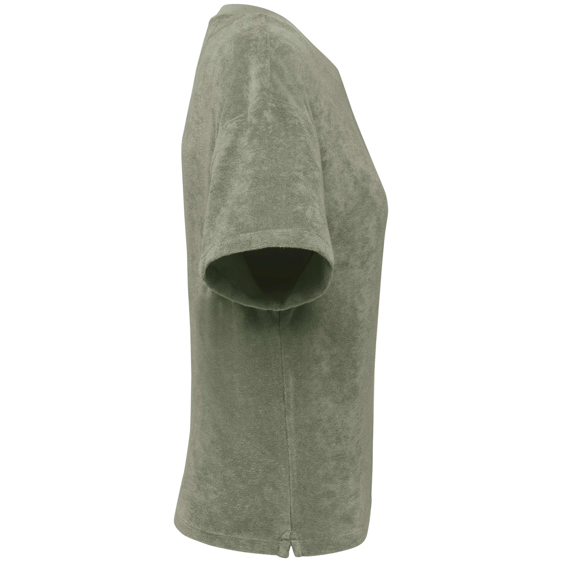 Umweltfreundliches Damen-T-Shirt aus Frottee