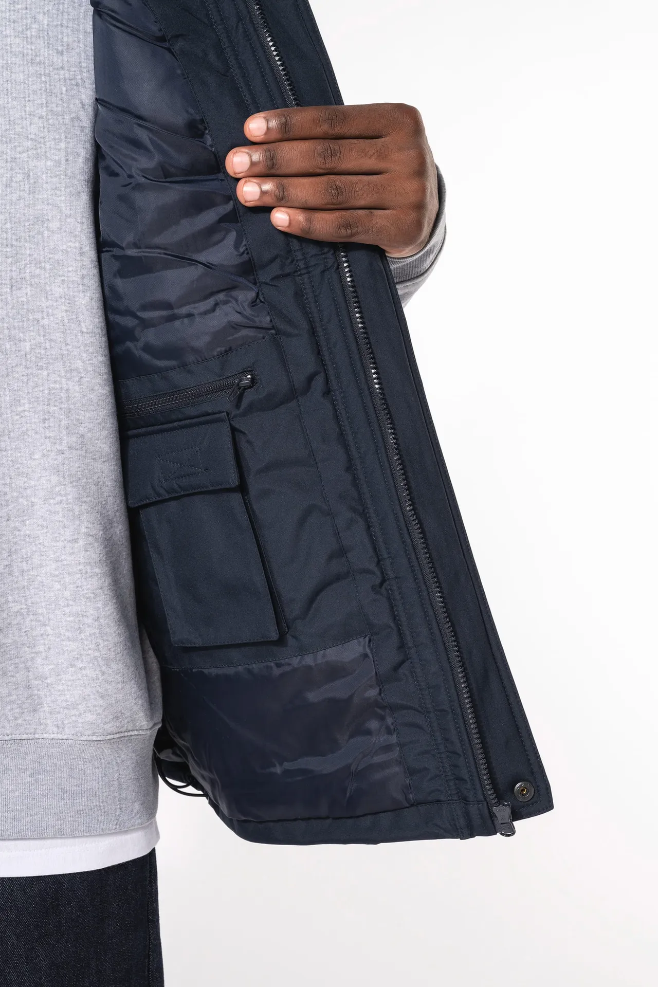 Blouson mit abnehmbaren Ärmeln für Herren