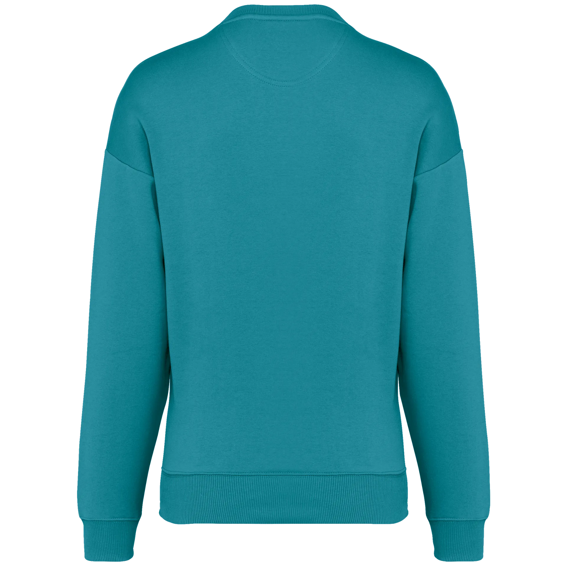Umweltfreundliches Oversize Unisex-Sweatshirt mit Rundhalsausschnitt