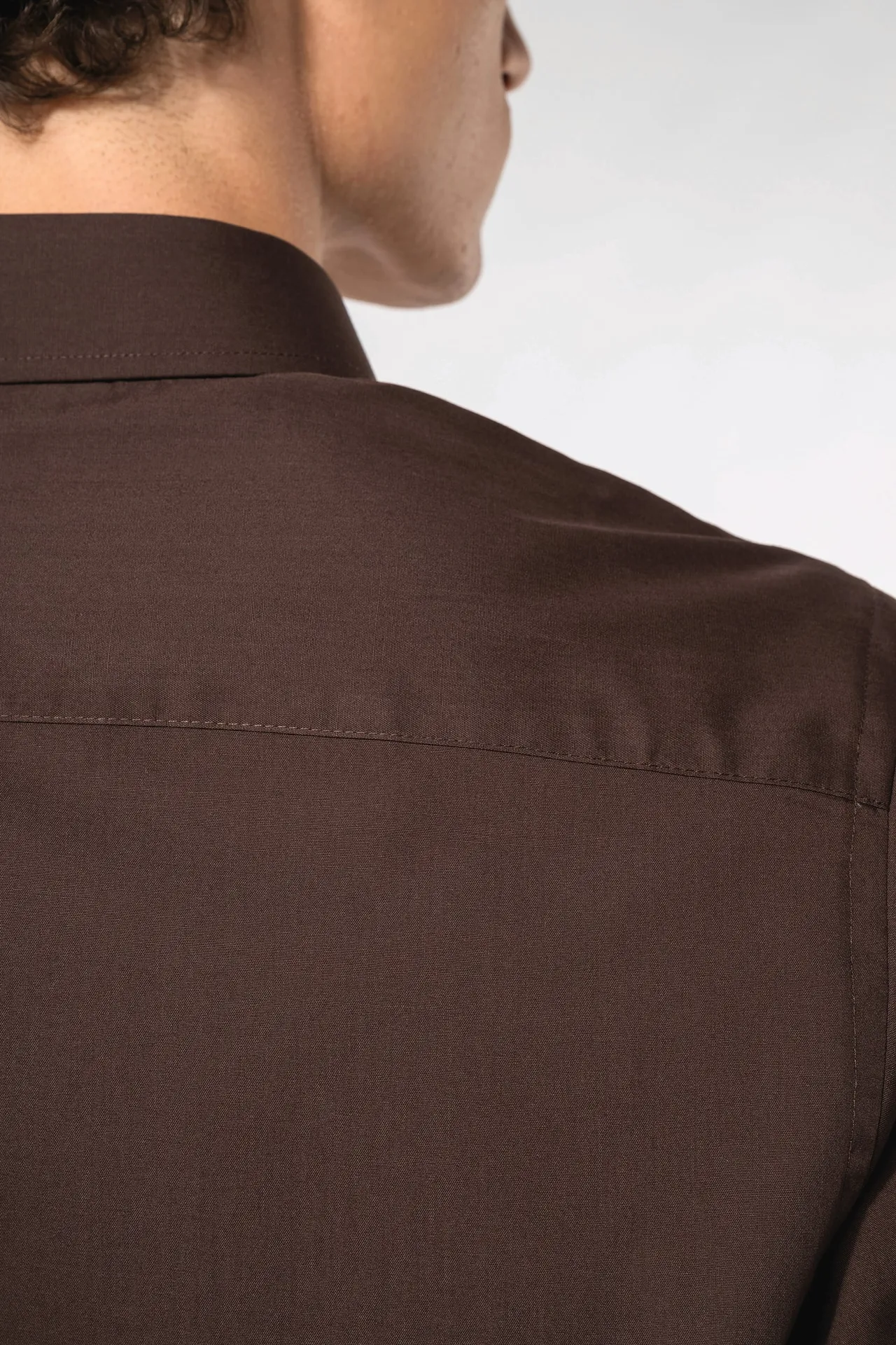 Popeline-Hemd Baumwollpolyester pflegeleicht für Herren