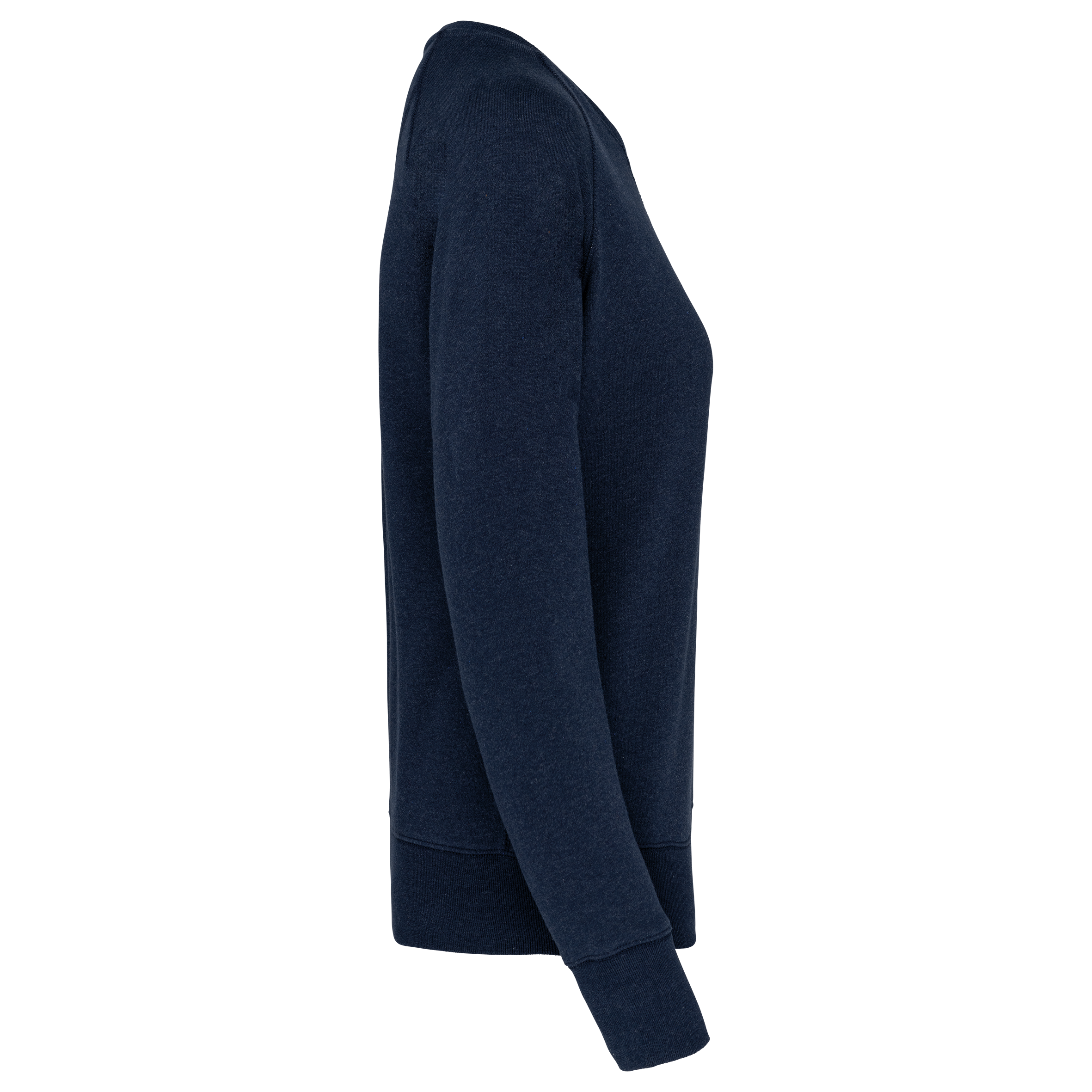 Damen Sweatshirt BIO-BAUMWOLLE Rundhalsausschnitt Raglanärmel