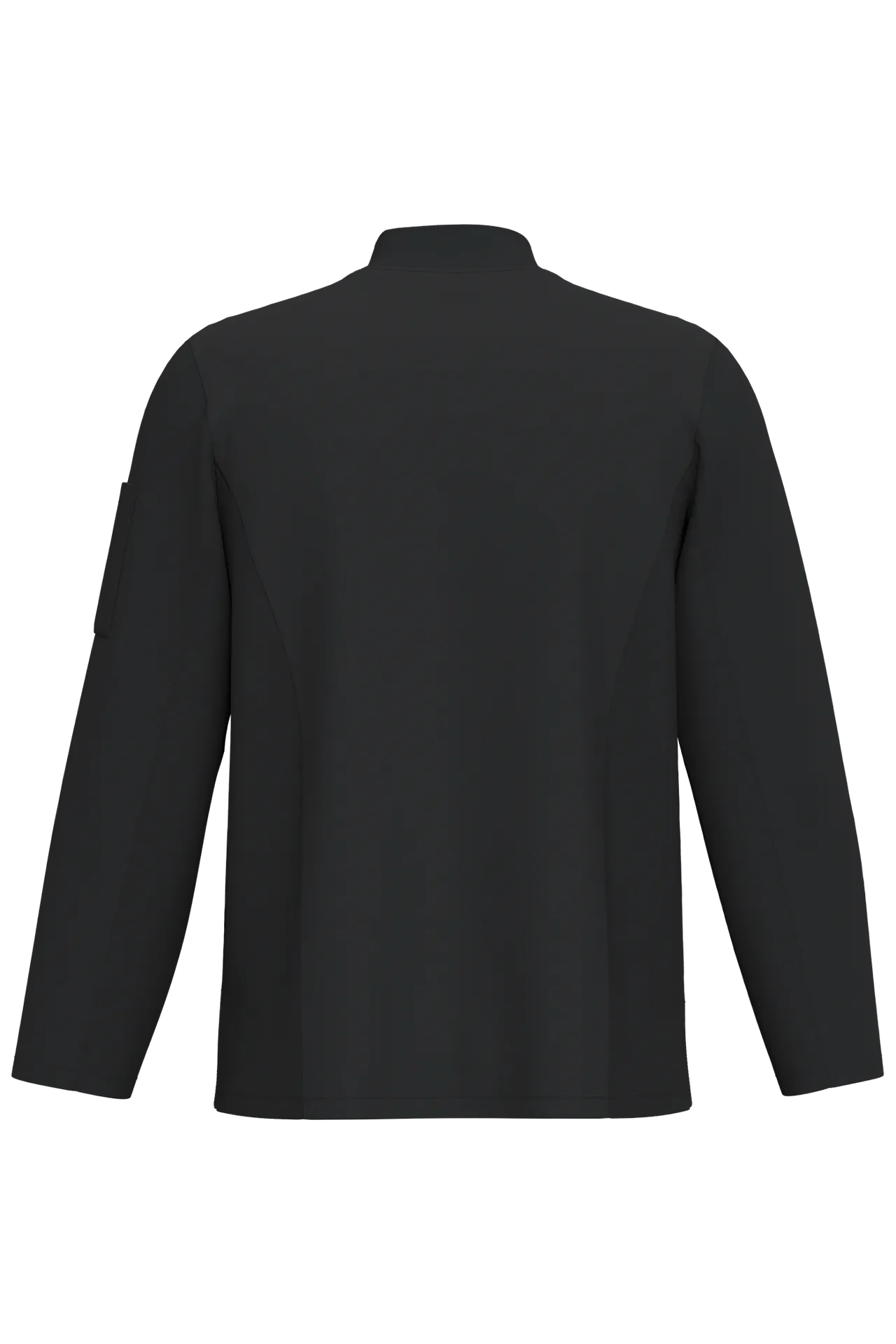 Umweltfreundliche, atmungsaktive Unisex-Kochjacke mit langen Ärmeln