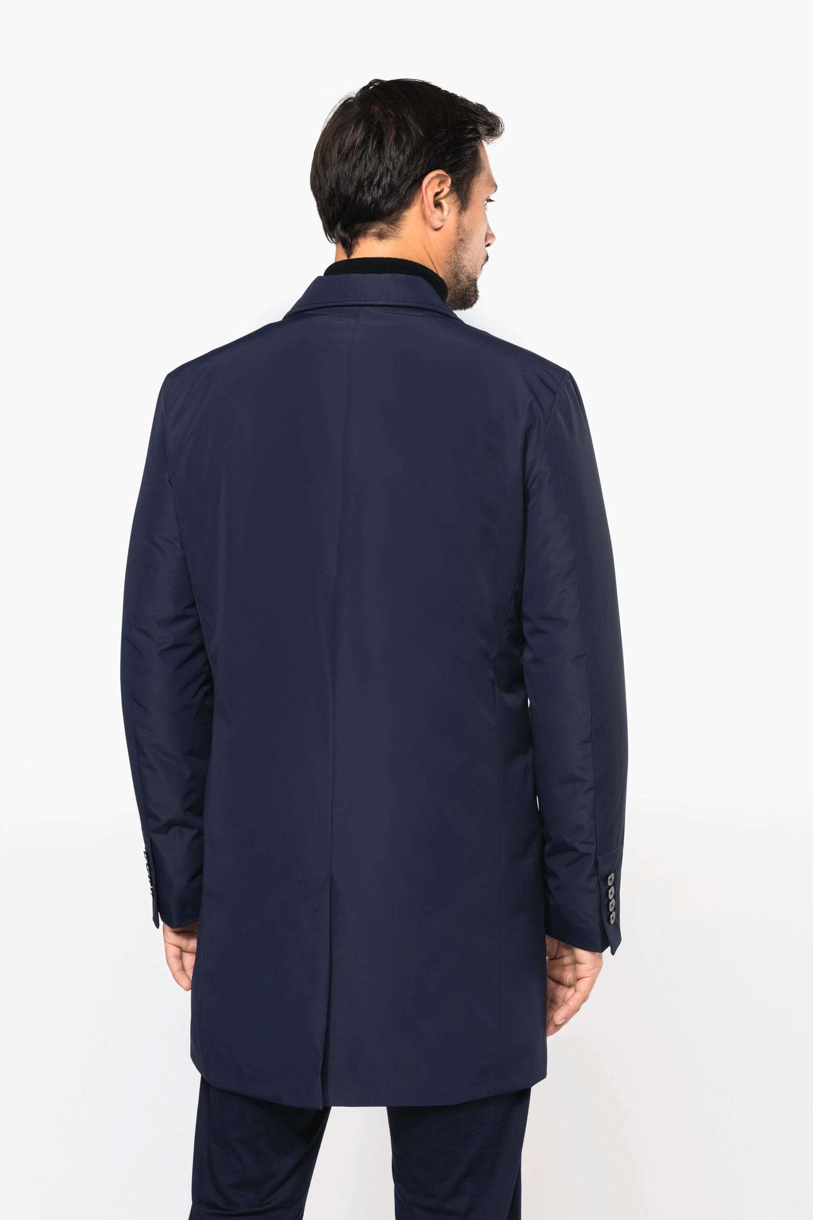 Strukturierter Herren-Trenchcoat