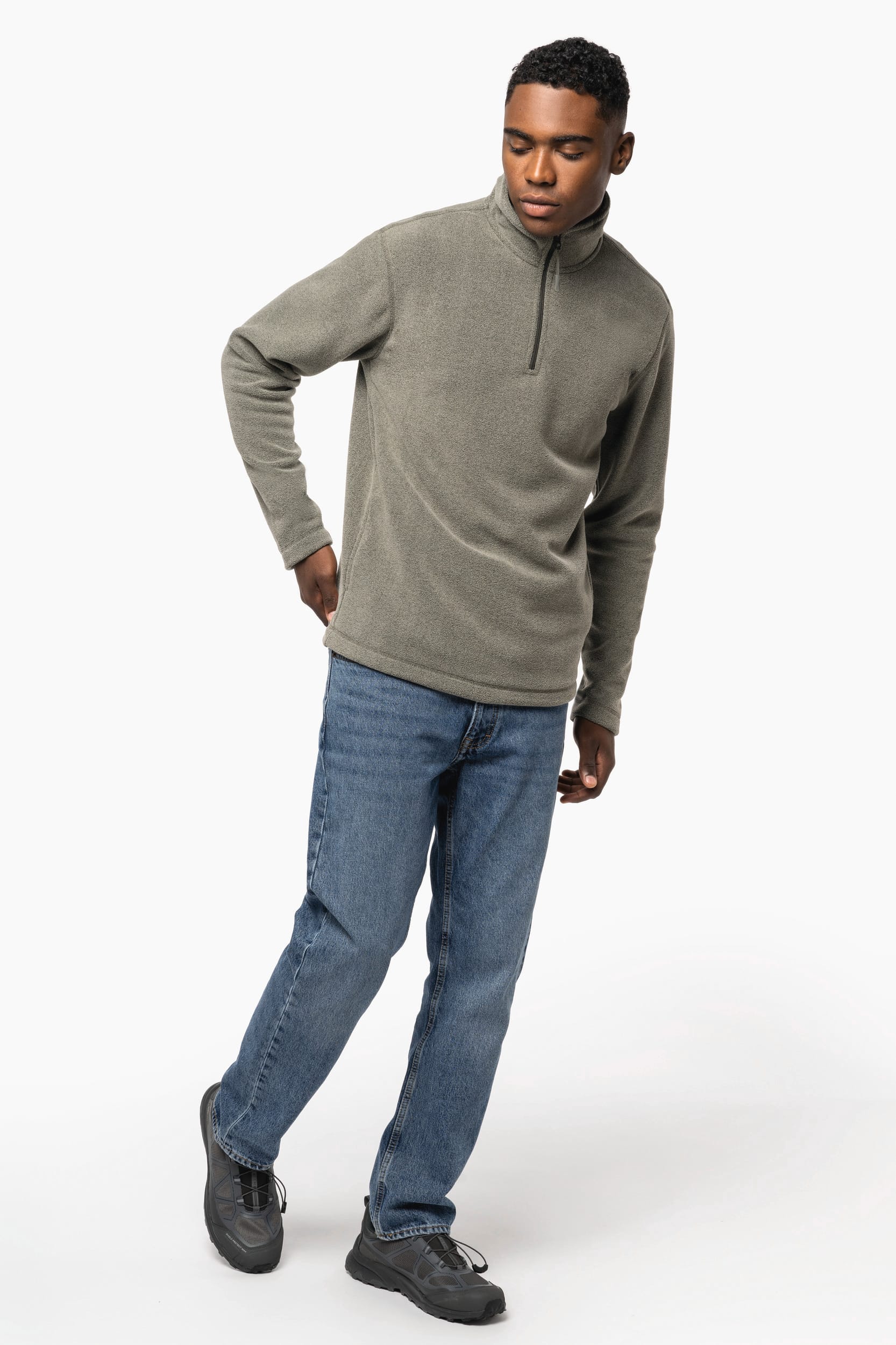 Enzo > Mikrofleece Pullover 1/4 Zip