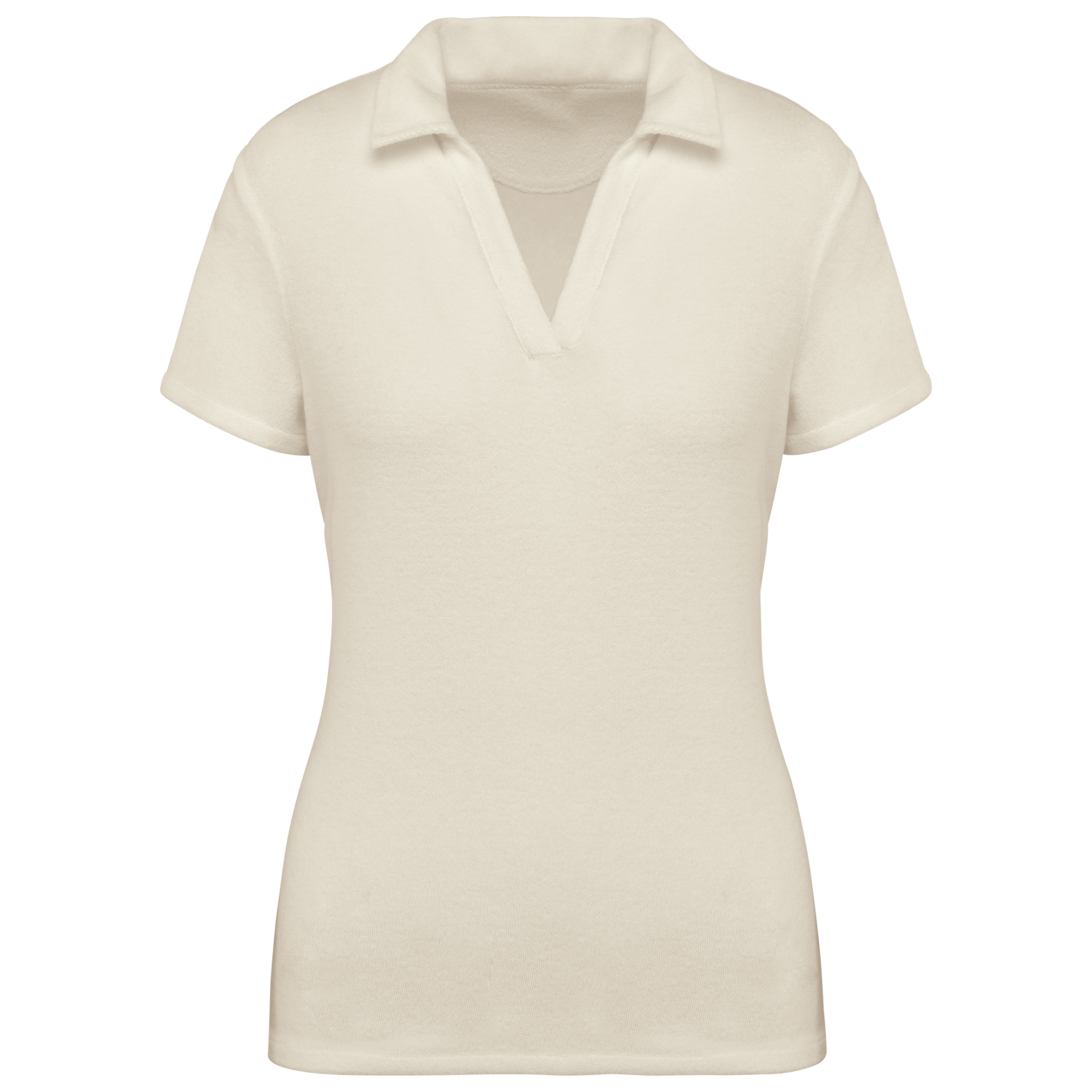 Umweltfreundliches Damen-Polohemd aus Frottee