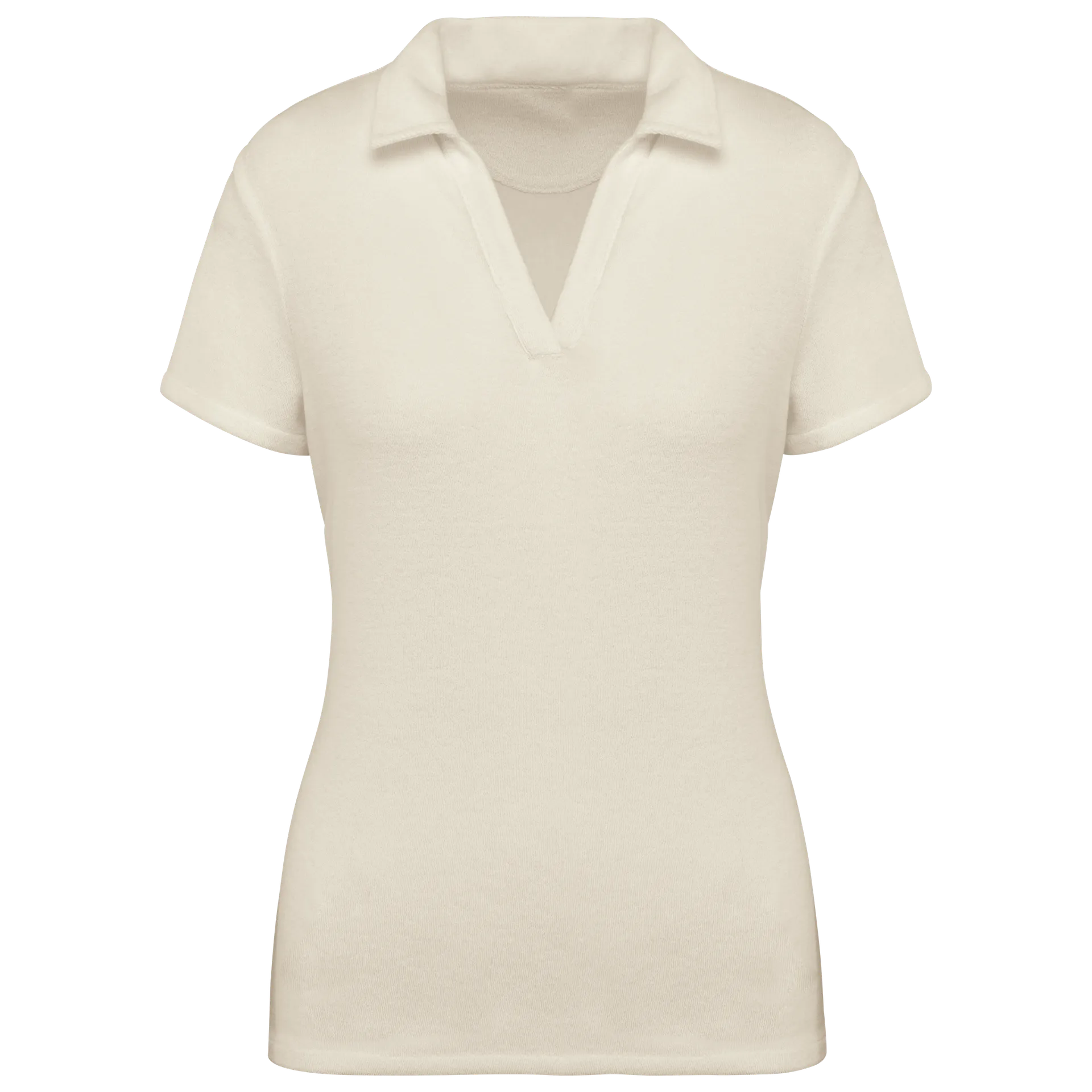 Umweltfreundliches Damen-Polohemd aus Frottee
